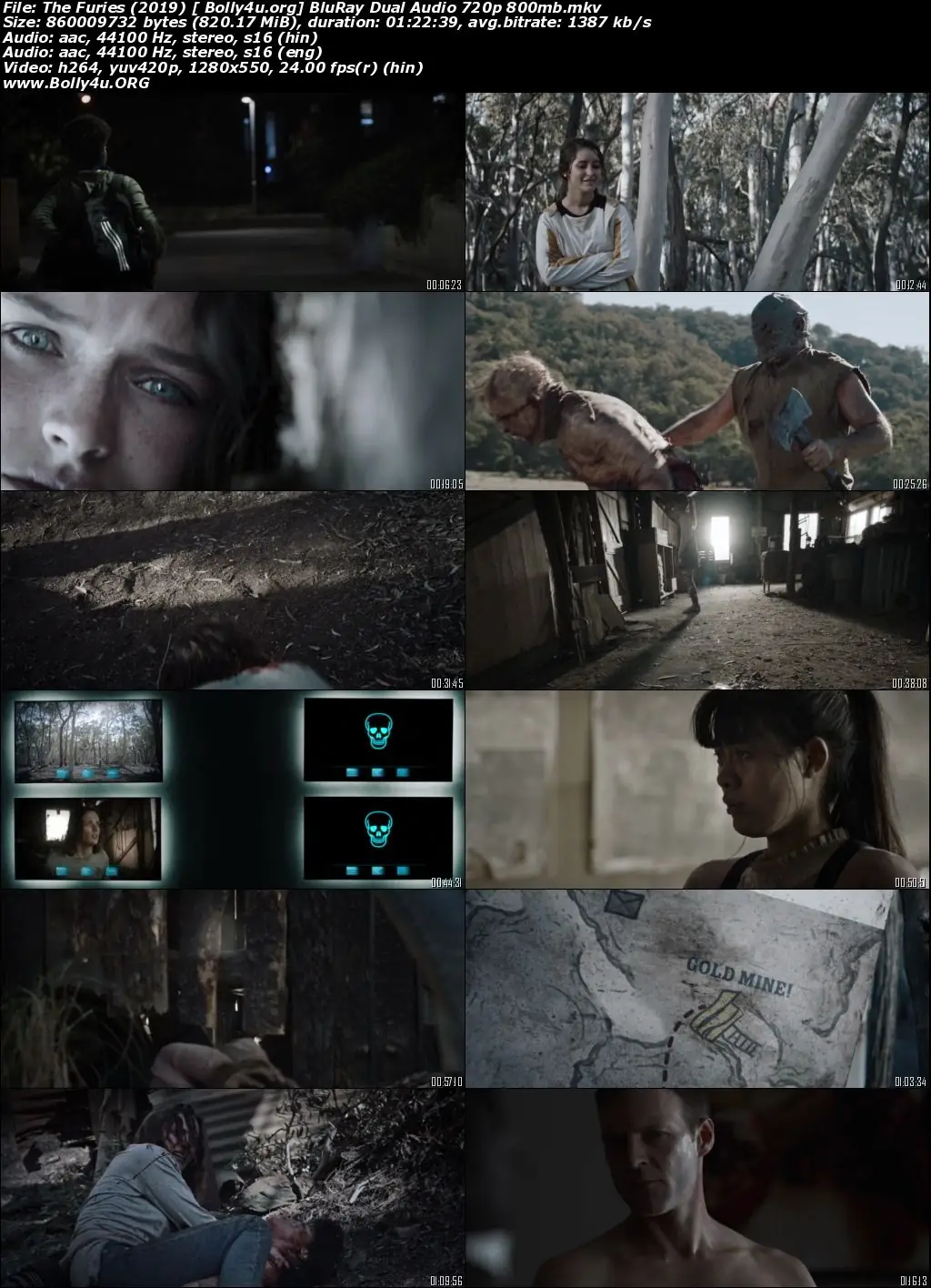 The Furies 2019 BluRay 300MB Hindi Dual Audio 480p Download