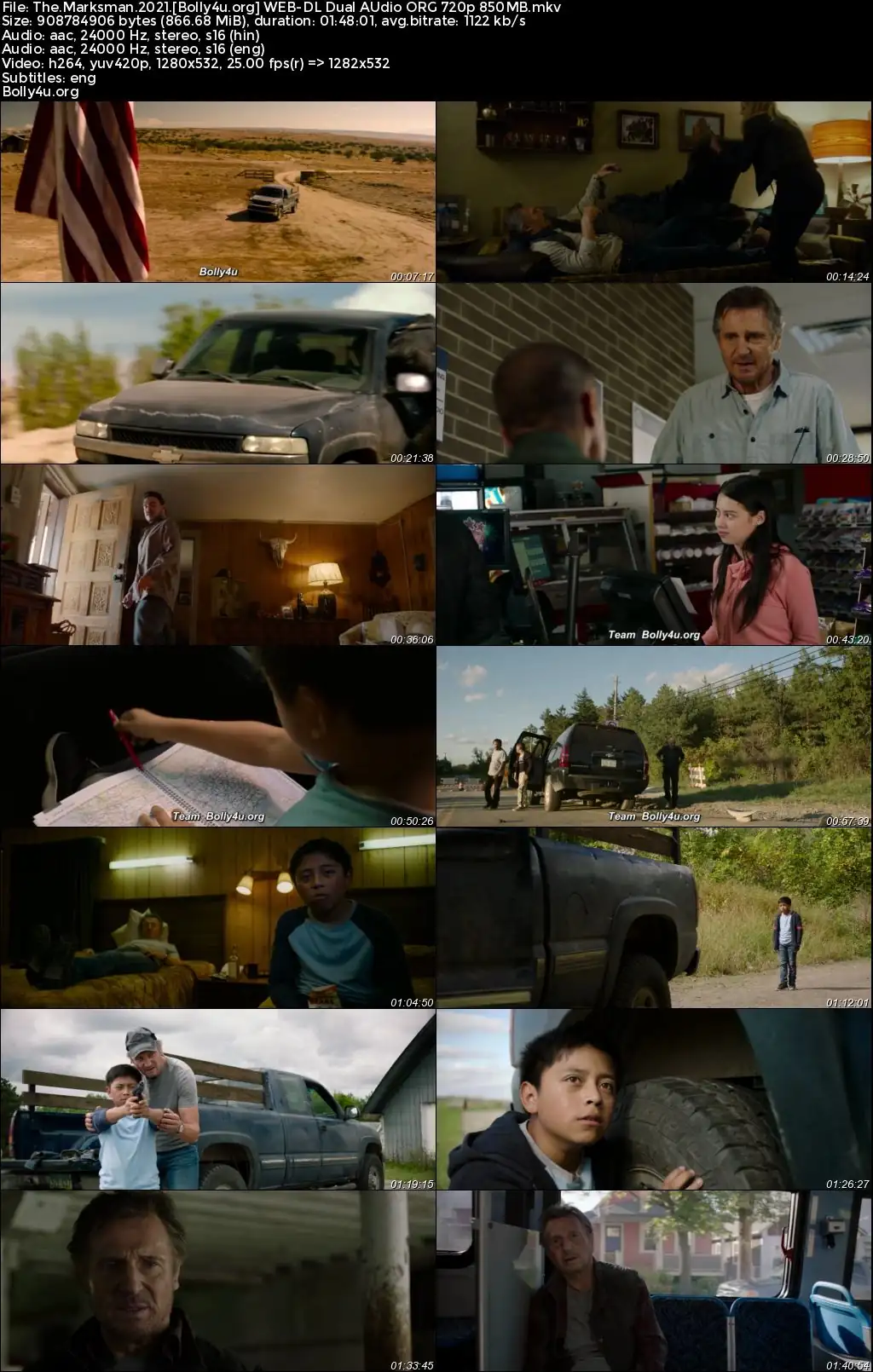 The Marksman 2021 WEB-DL Hindi Dual Audio ORG Full Movie Download 1080p  720p  480p