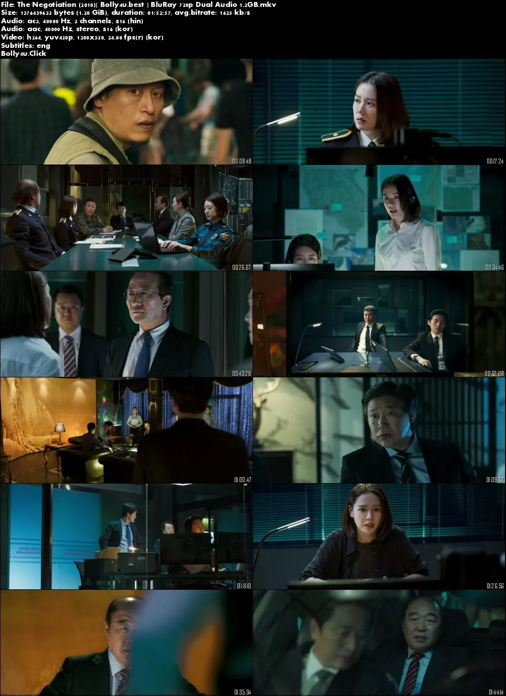 The Negotiation 2018 BluRay 1.2Gb Hindi Dual Audio 720p Download