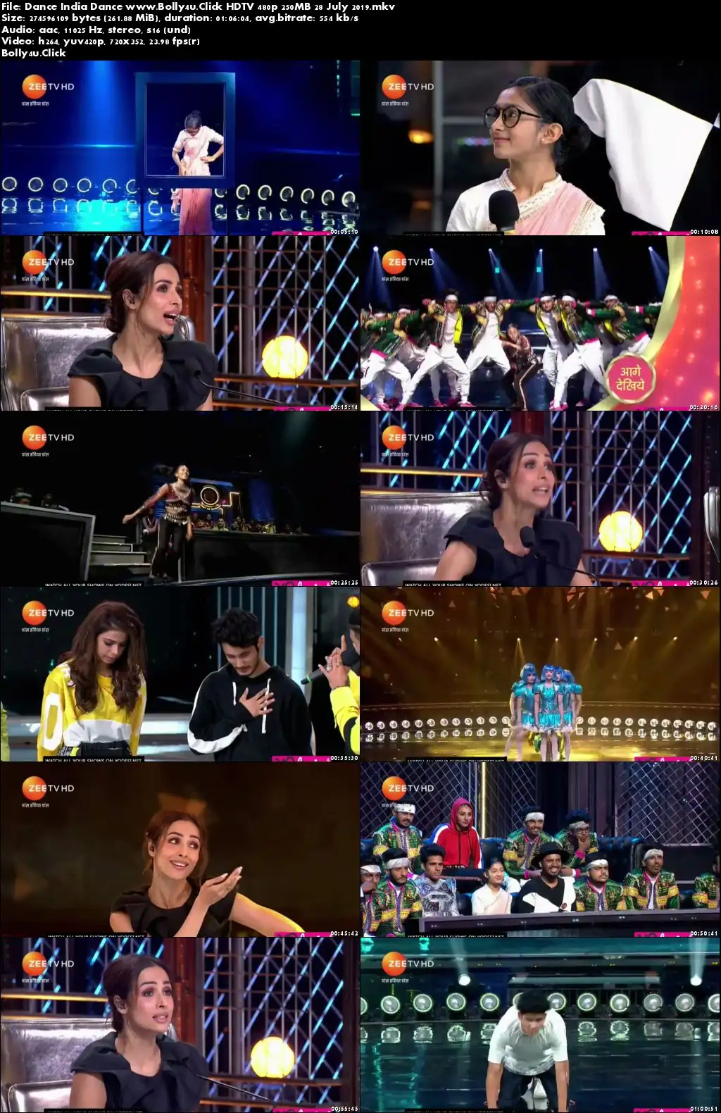 Dance India Dance HDTV 480p 250MB 28 July 2019 Download Dance India Dance HDTV 480p 250MB 28 July 2019 Download