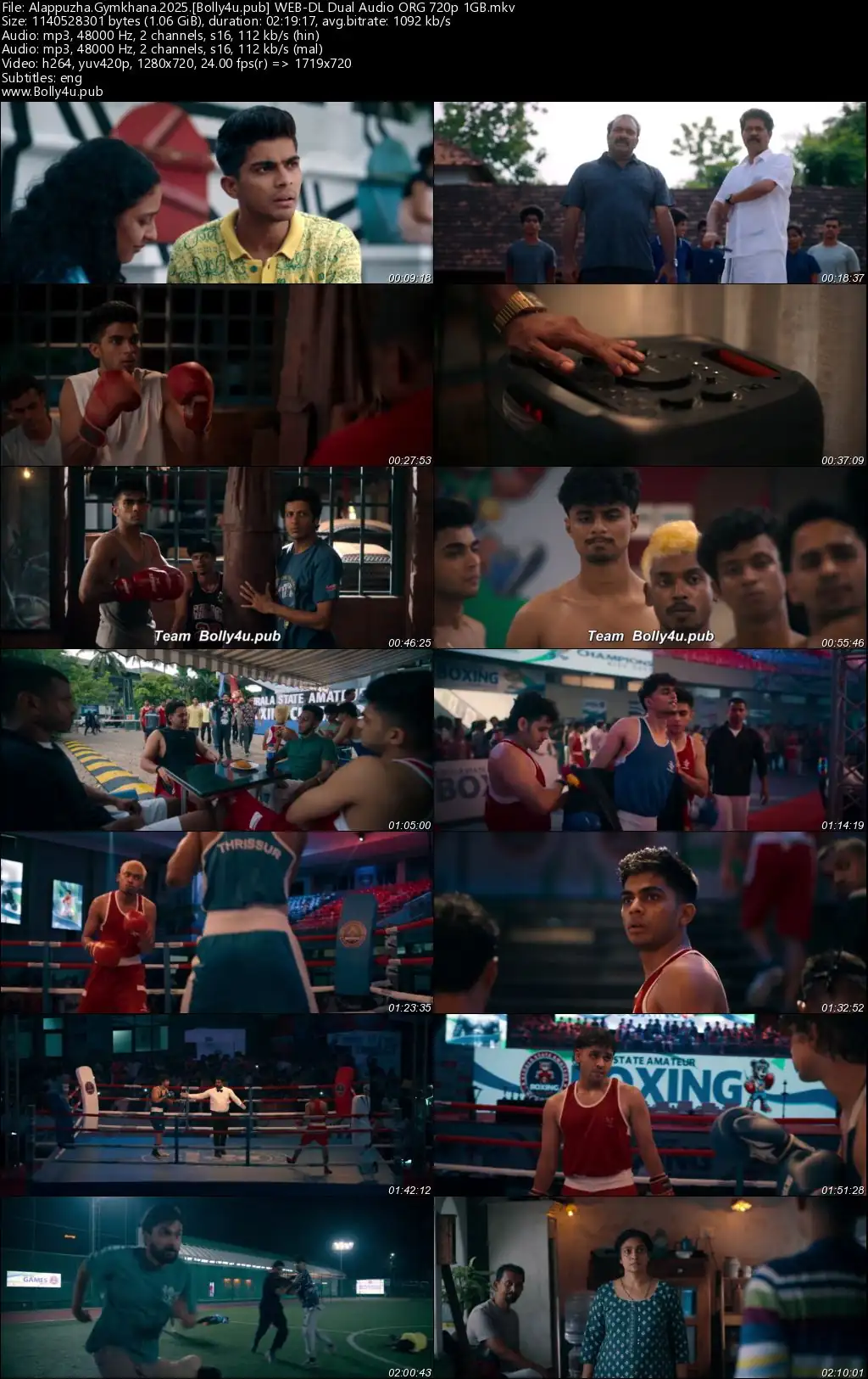 Alappuzha Gymkhana 2025 WEB-DL UNCUT Hindi Dual Audio ORG Full Movie Download 1080p  720p  480p