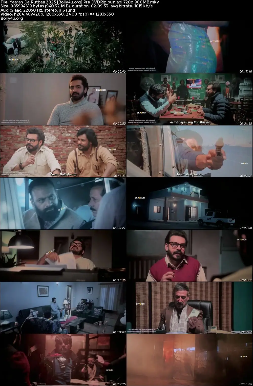 Yaaran Da Rutbaa 2023 Pre DVDRip Punjabi Full Movie Download 1080p  720p  480p