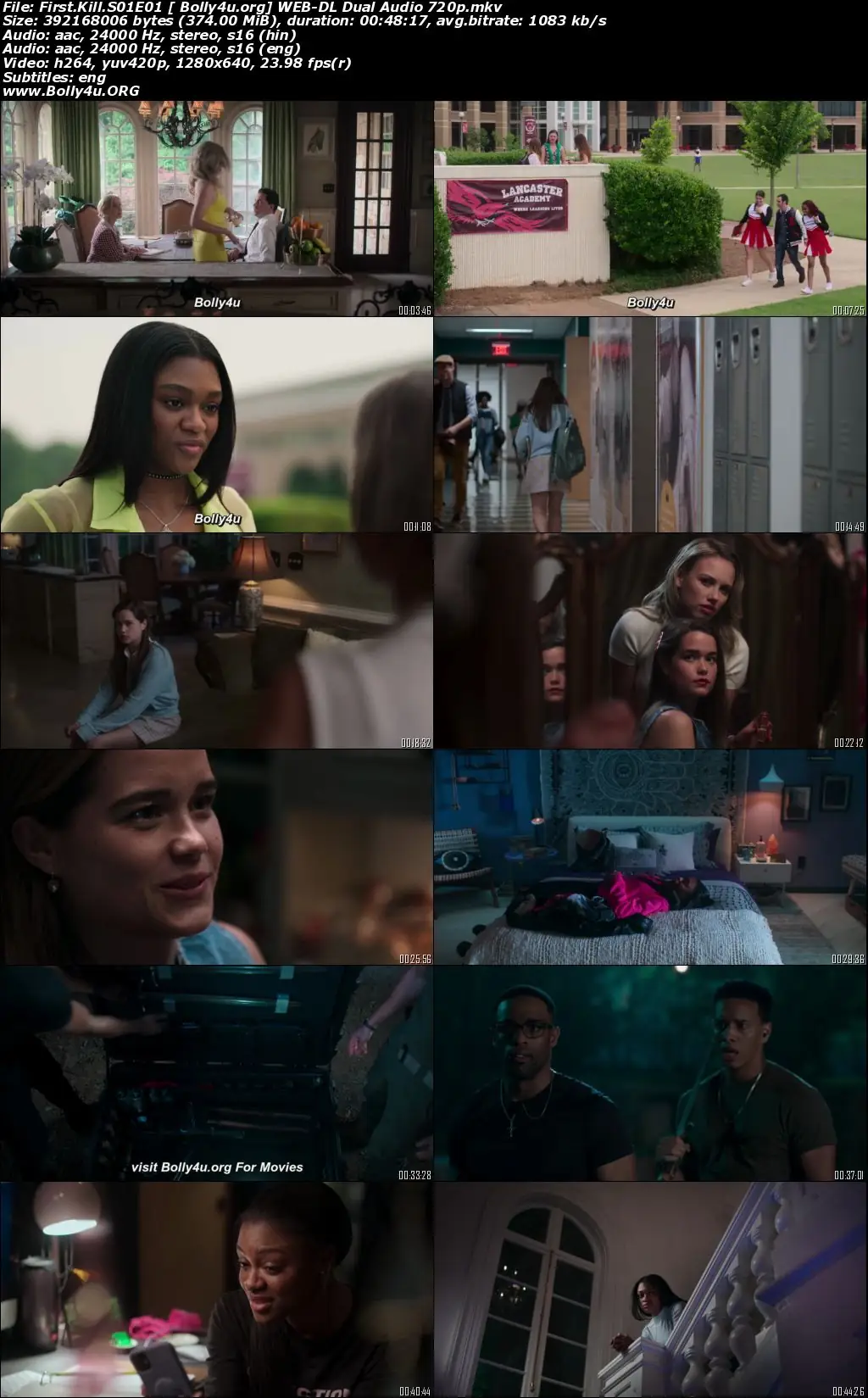 First Kill 2022 Hindi Dual Audio S01 Complete Download