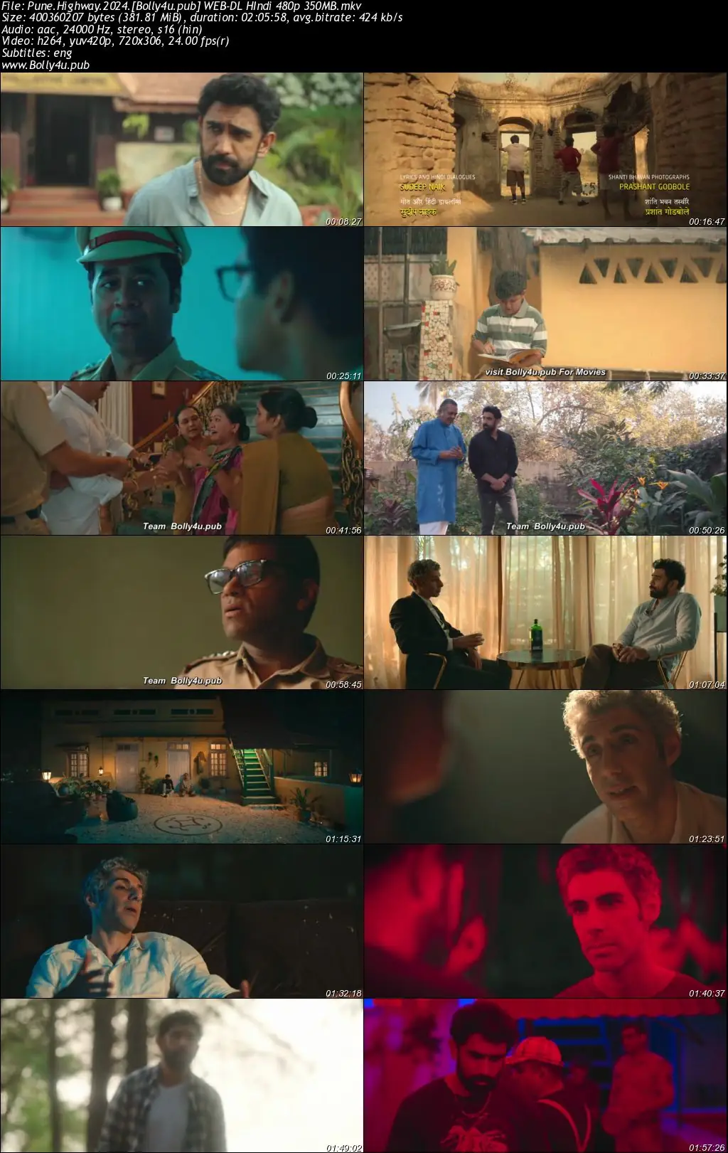 Pune Highway 2024 WEB-DL Hindi Full Movie Download 1080p  720p  480p