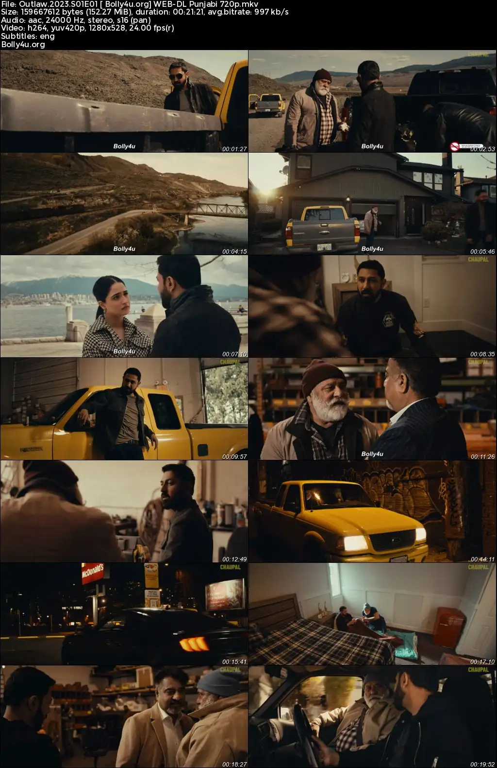Outlaw 2023 WEB-DL Punjabi S01 Complete Download 720p  480p