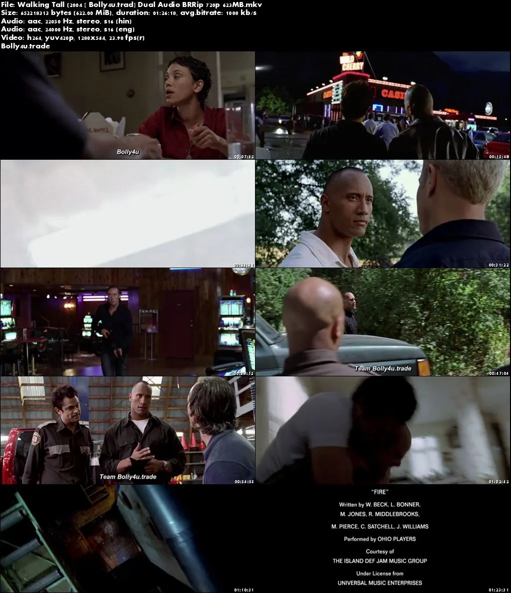 Walking Tall 2004 BRRip 250Mb Hindi Dual Audio 480p Download