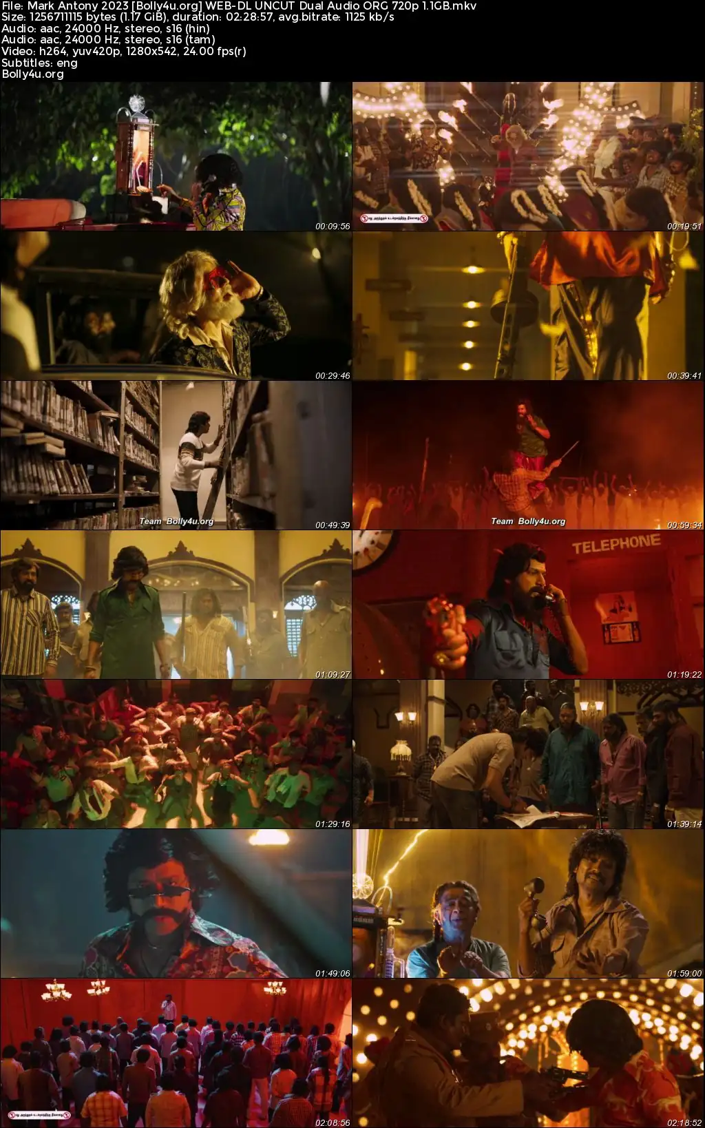 Mark Antony 2023 WEB-DL UNCUT Hindi Dual Audio ORG Full Movie Download 1080p  720p  480p