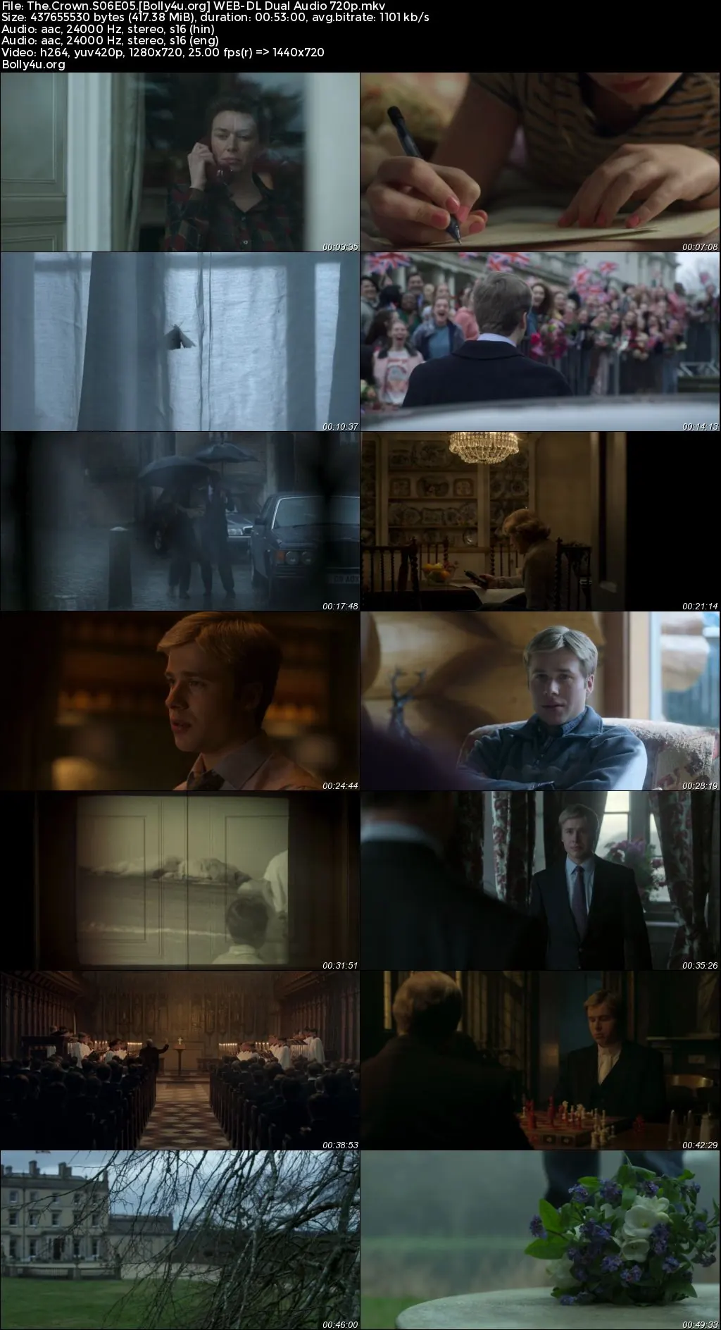 The Crown 2023 WEB-DL Hindi Dual Audio ORG S06 Part 02 Complete Download 720p  480p