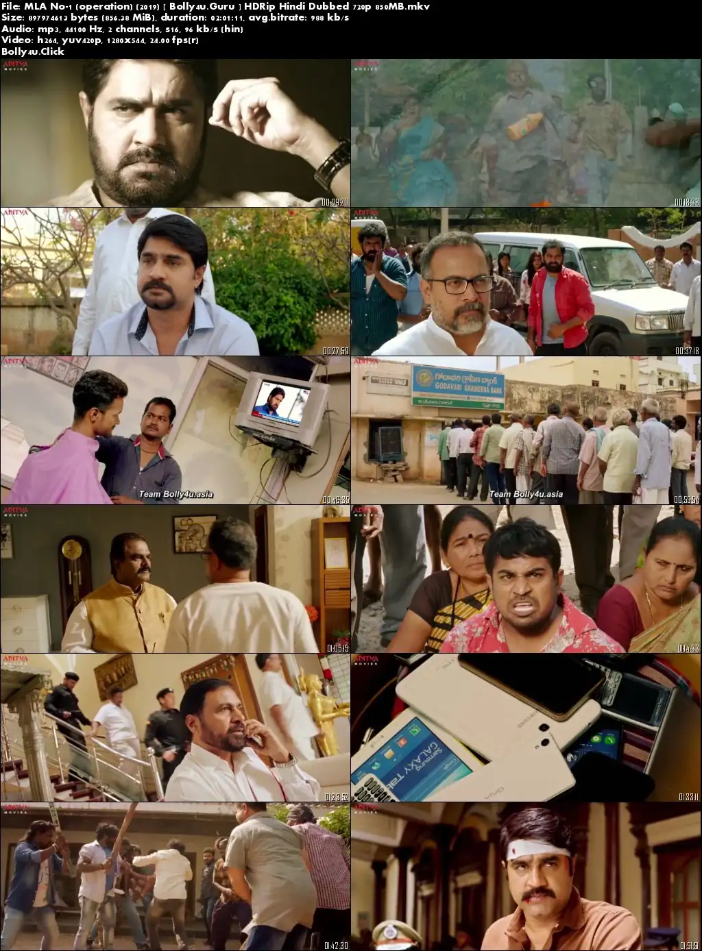 MLA No 1 2019 HDRip 300Mb Hindi Dubbed 480p Dowlnoad