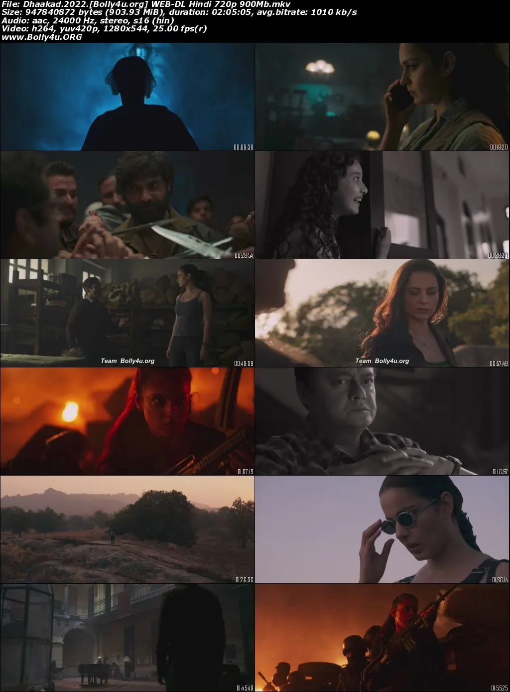 Dhaakad 2022 WEB-DL Hindi Full Movie Download
