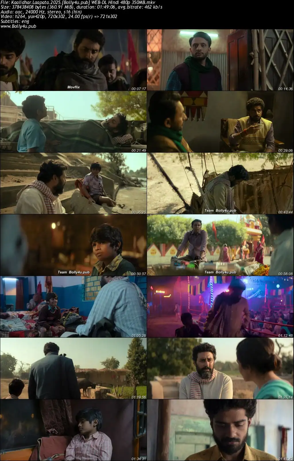 Kaalidhar Laapata 2025 WEB-DL Hindi Full Movie Download 1080p  720p  480p
