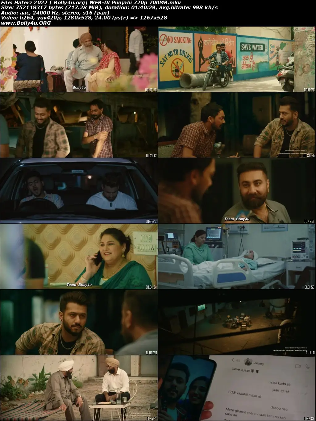 Haterz 2022 WEB-DL Punjabi Movie Download 720p  480p
