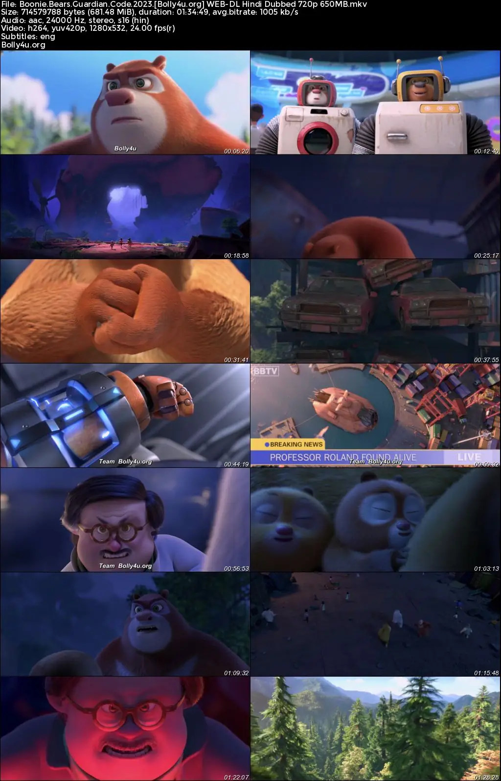Boonie Bears Guardian Code 2023 WEB-DL Hindi Dubbed ORG Full Movie Download 1080p  720p  480p