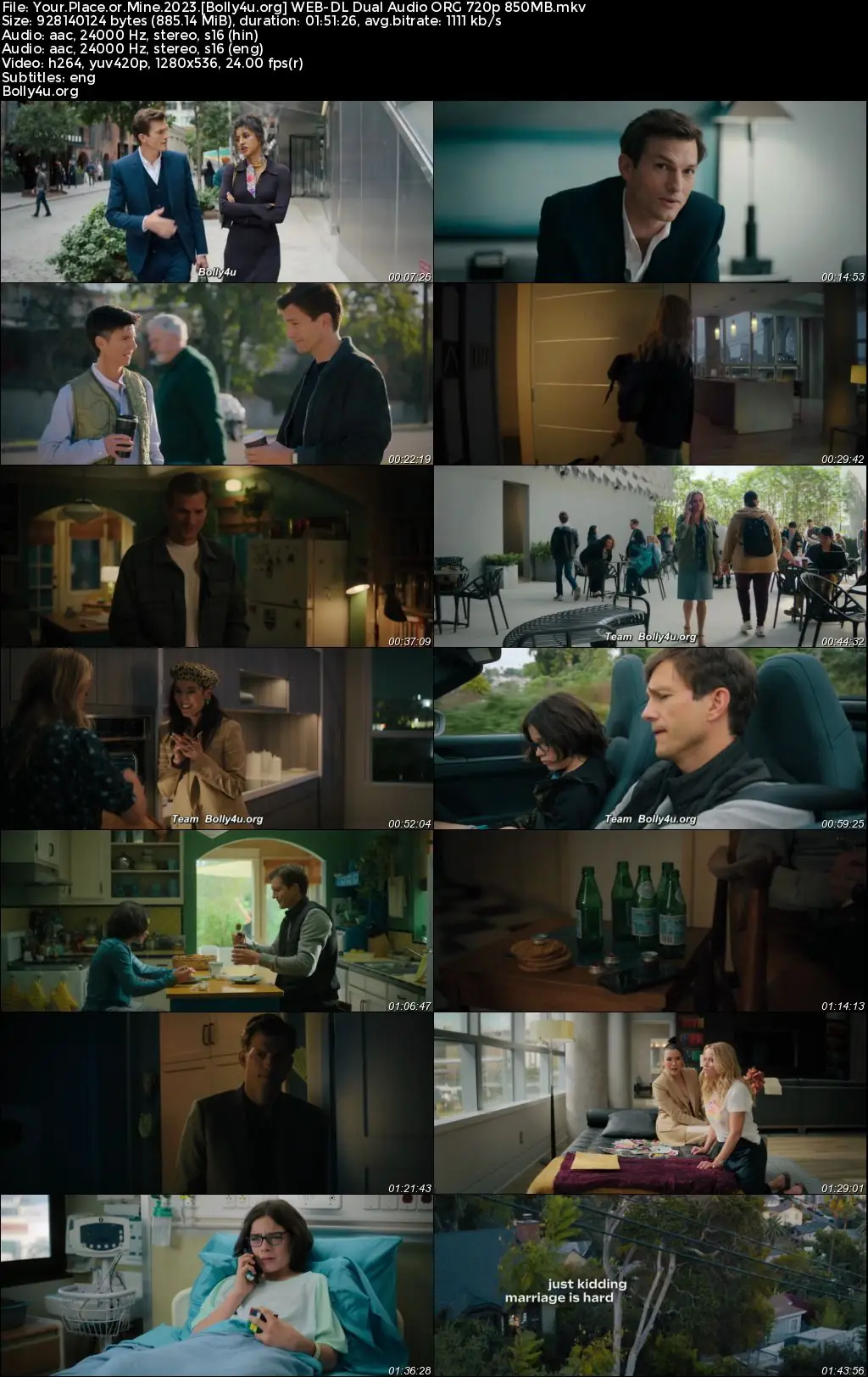 Your Place or Mine 2023 WEB-DL Hindi Dual Audio ORG Full Movie Download 1080p  720p  480p