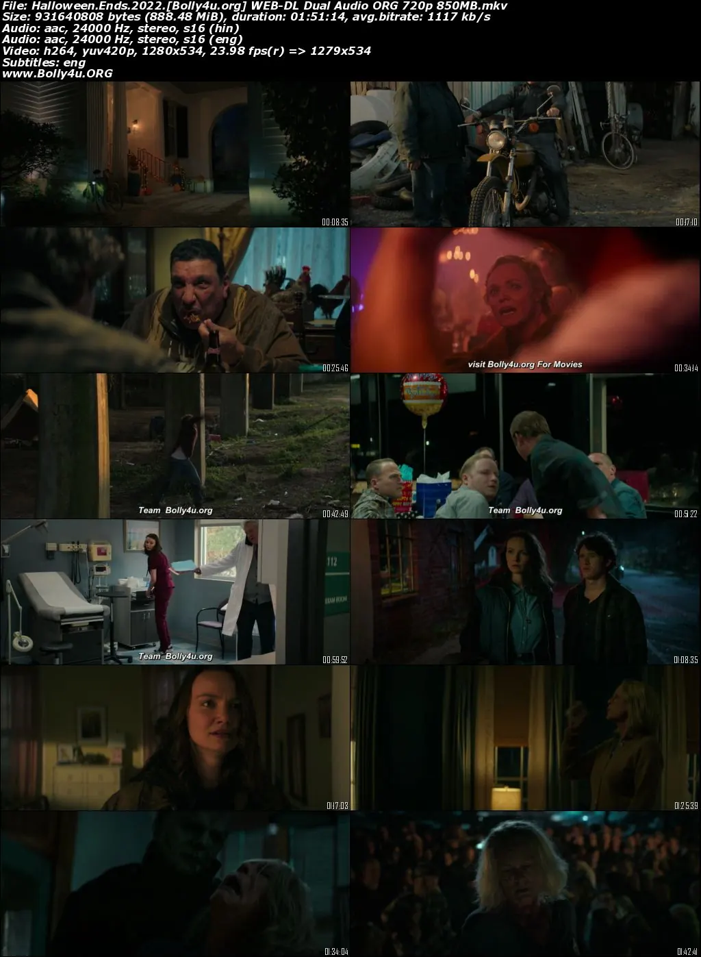 Halloween Ends 2022 WEB-DL Hindi Dual Audio ORG Full Movie Download 1080p  720p  480p