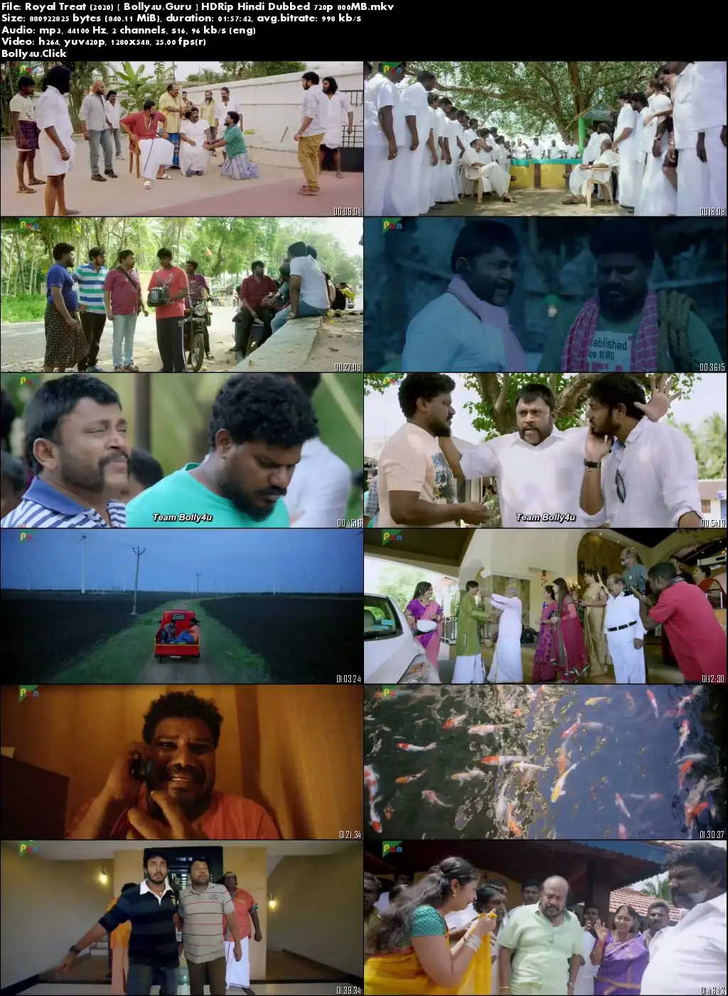 Royal Treat 2020 HDRip 800Mb Hindi Dubbed 720p Download