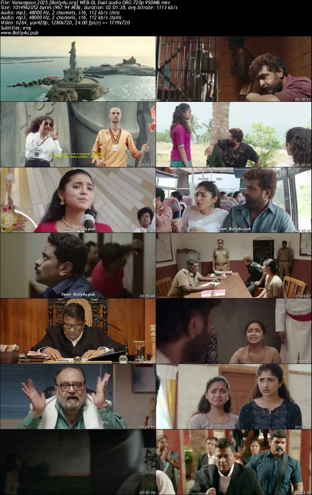Vanangaan 2025 WEB-DL UNCUT Hindi Dual Audio ORG Full Movie Download 1080p  720p  480p