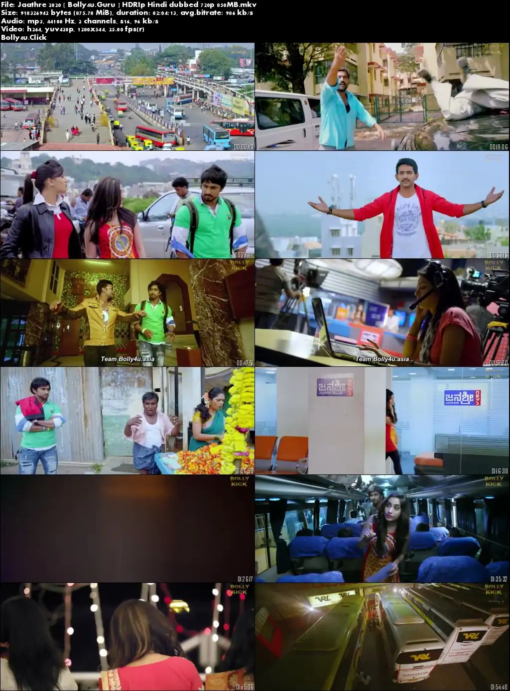 Jaathre 2020 HDRip 300Mb Hindi Dubbed 480p download