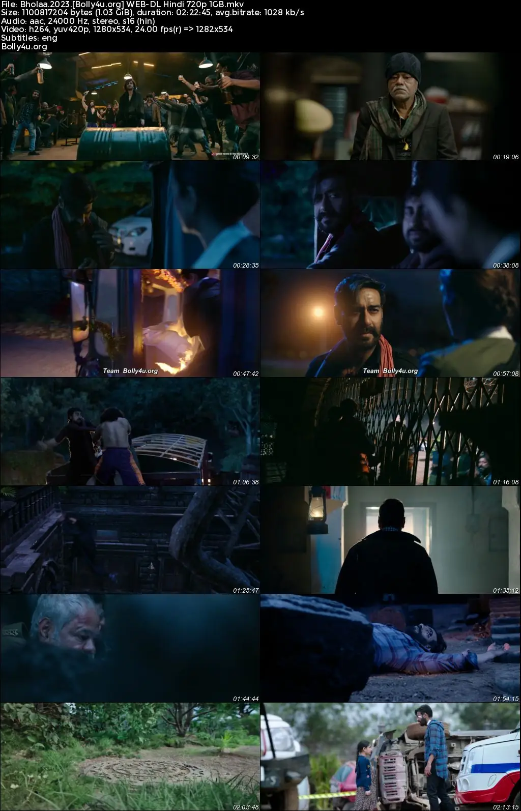 Bholaa 2023 WEB-DL Hindi Full Movie Download 1080p  720p  480p