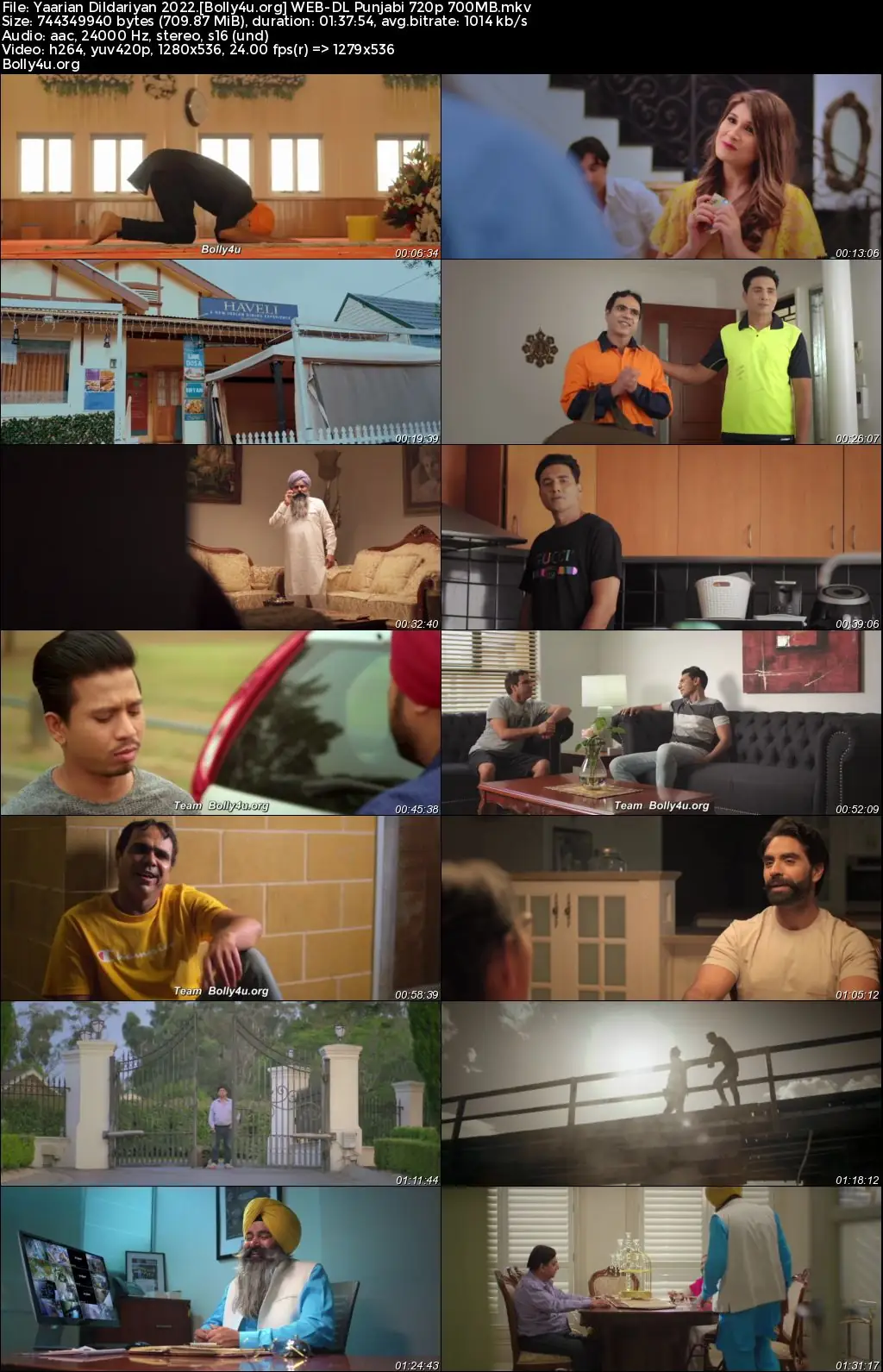 Yaarian Dildariyan 2022 WEB-DL Punjabi Full Movie Download 1080p  720p  480p