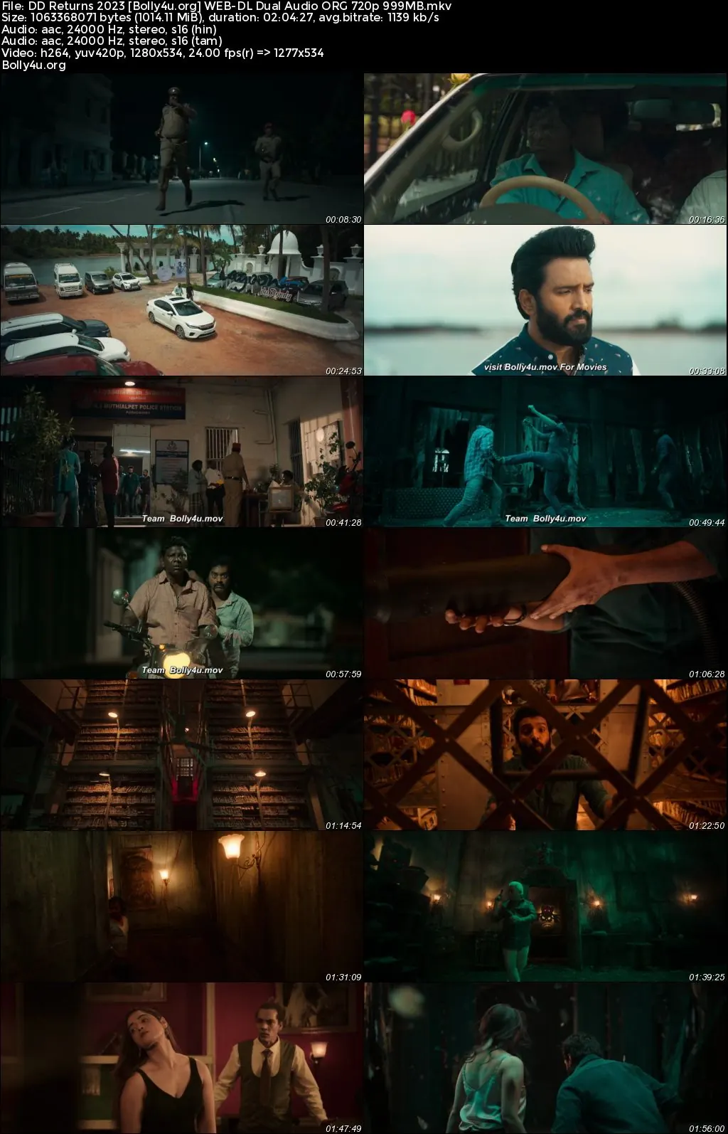 DD Returns 2023 WEB-DL UNCUT Hindi Dual Audio ORG Full Movie Download 1080p  720p  480p