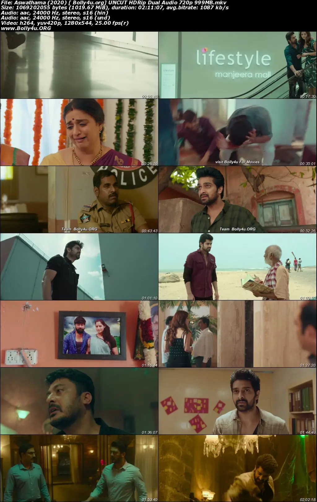 Aswathama 2020 HDRip 999Mb UNCUT Hindi Dual Audio 720p Download Aswathama 2020 HDRip 999Mb UNCUT Hindi Dual Audio 720p Download
