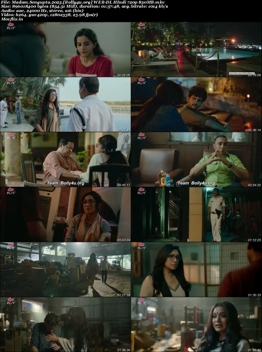 Madam Sengupta 2025 WEB-DL Hindi Dubbed ORG Full Movie Download 1080p  720p  480p