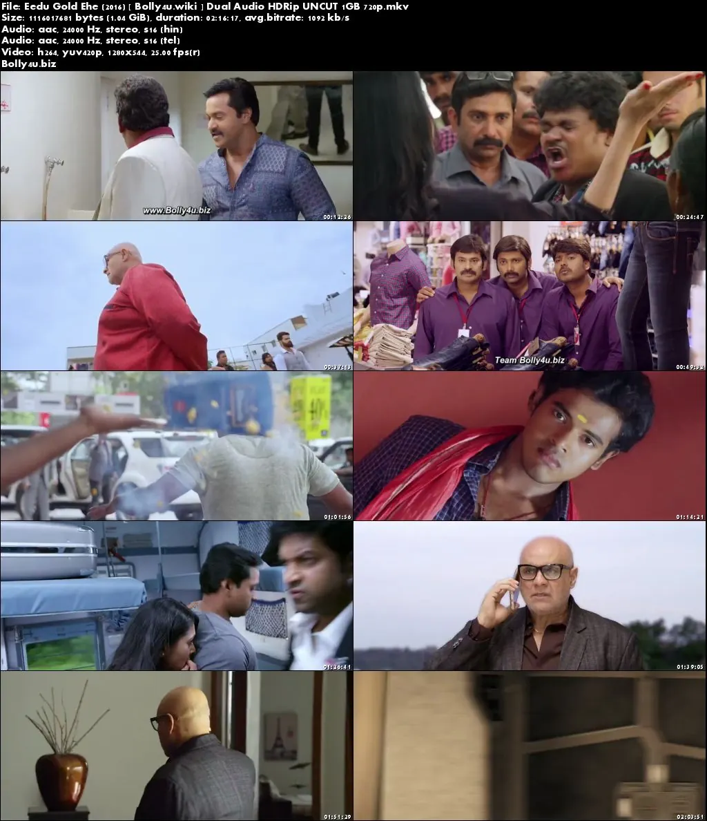 Eedu Gold Ehe 2016 HDRip 400Mb UNCUT Hindi Dual Audio 480p Download Eedu Gold Ehe 2016 HDRip 400Mb UNCUT Hindi Dual Audio 480p Download