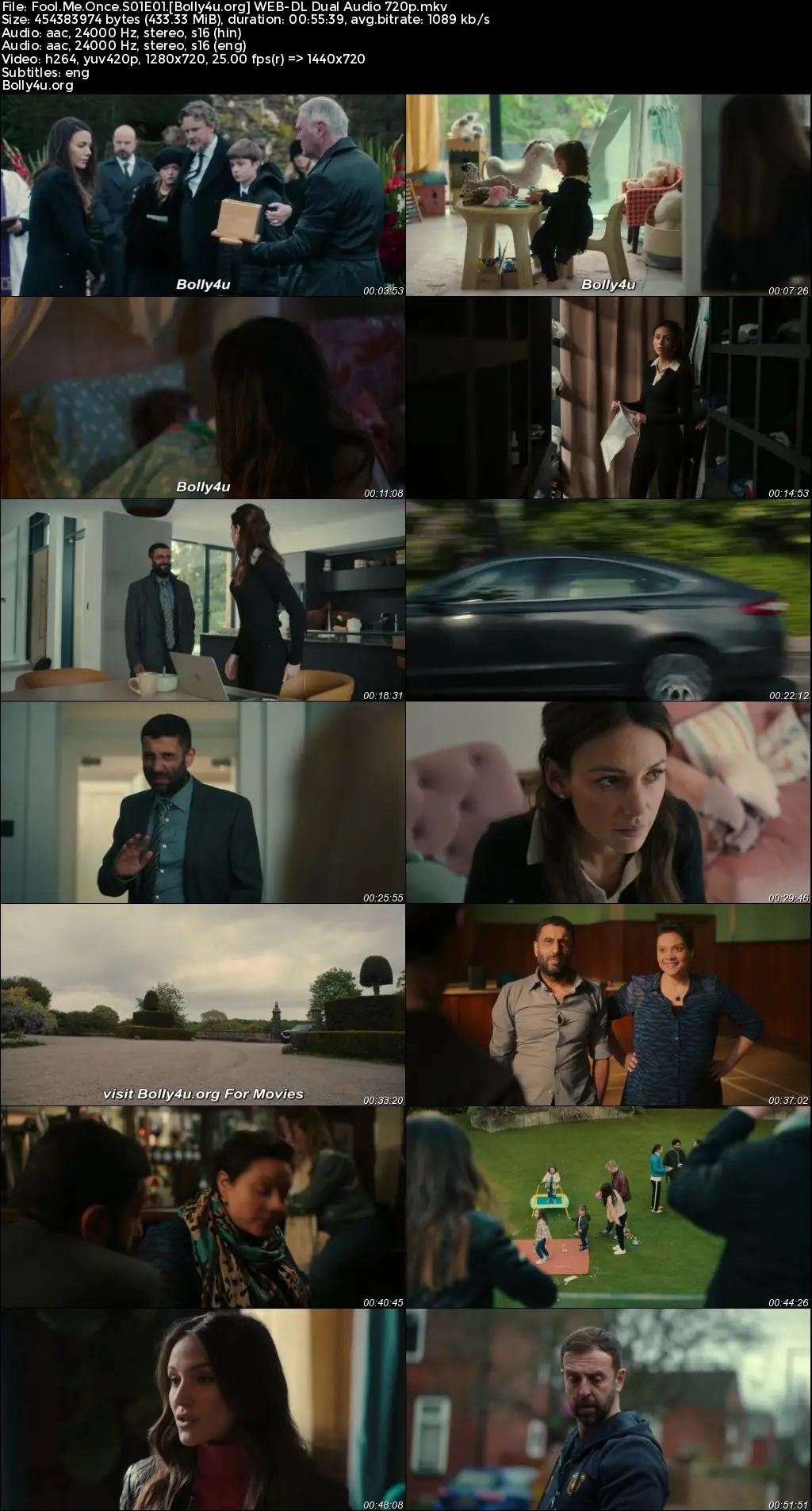 Fool Me Once 2023 WEB-DL Hindi Dual Audio ORG S01 Complete Download 720p  480p