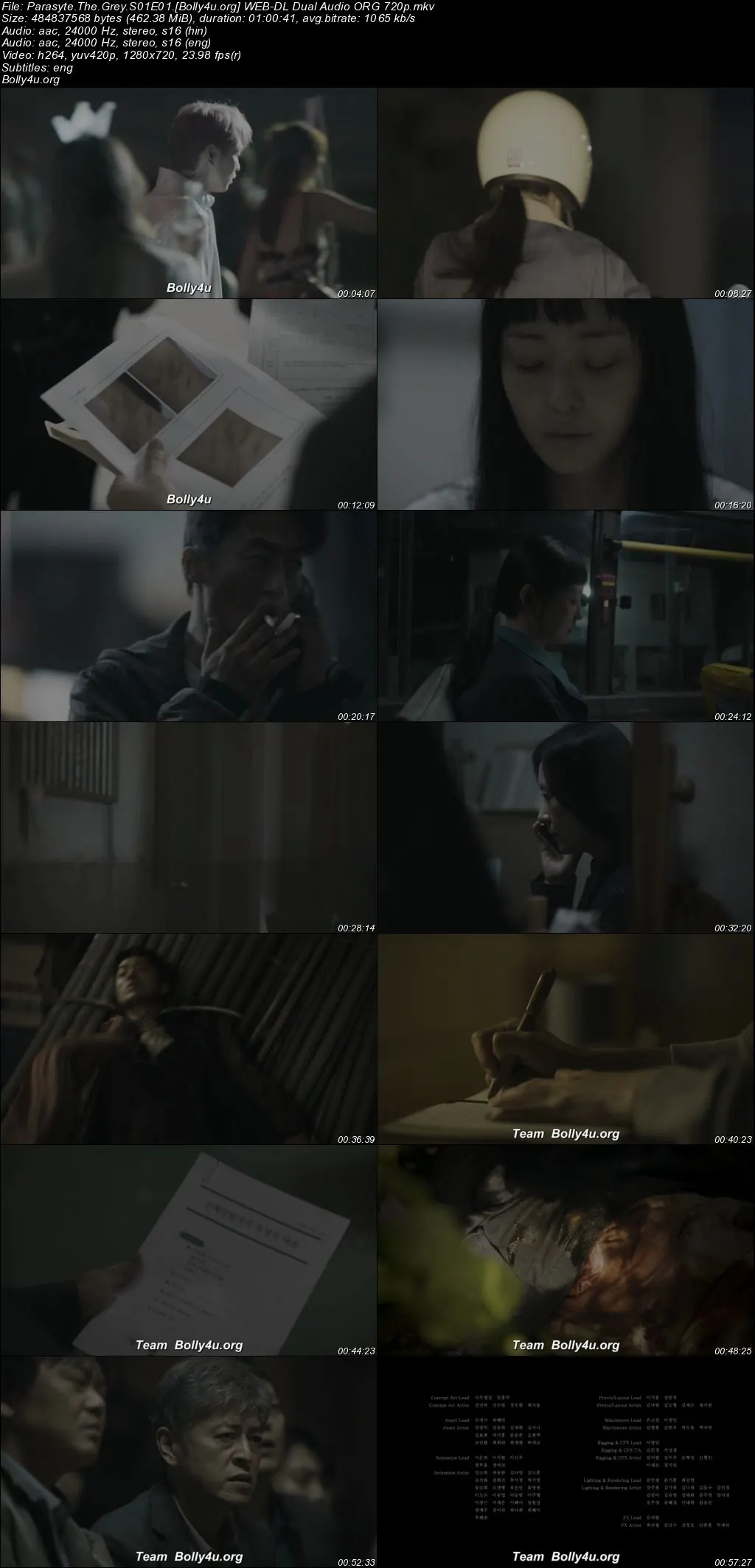 Parasyte The Grey 2024 WEB-DL Hindi Dual Audio ORG S01 Complete Download 720p  480p