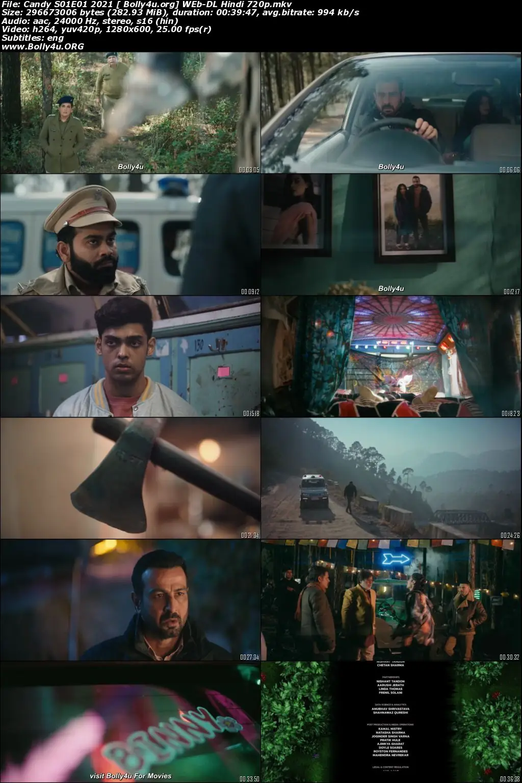 Candy 2021 WEB-DL 2.1GB Hindi S01 Download 720p