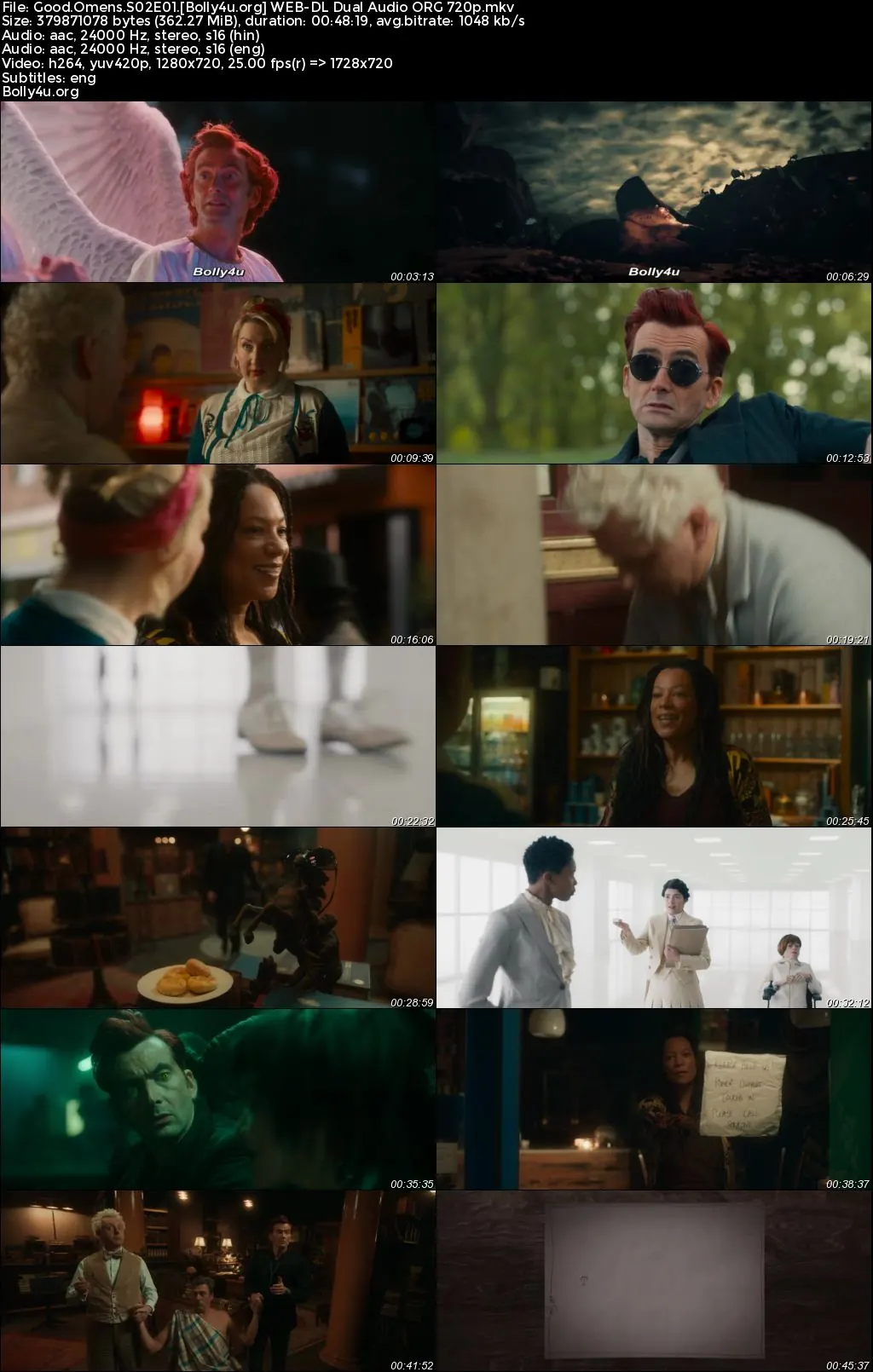 Good Omens 2023 WEB-DL Hindi Dual Audio ORG S02 Complete Download 720p  480p