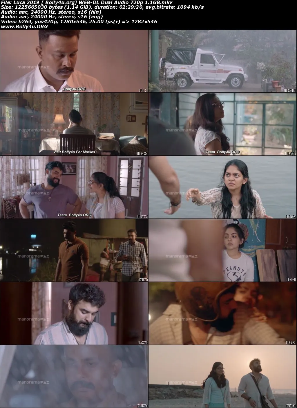 Luca 2019 WEB-DL 500MB UNCUT Hindi Dual Audio 480p Download