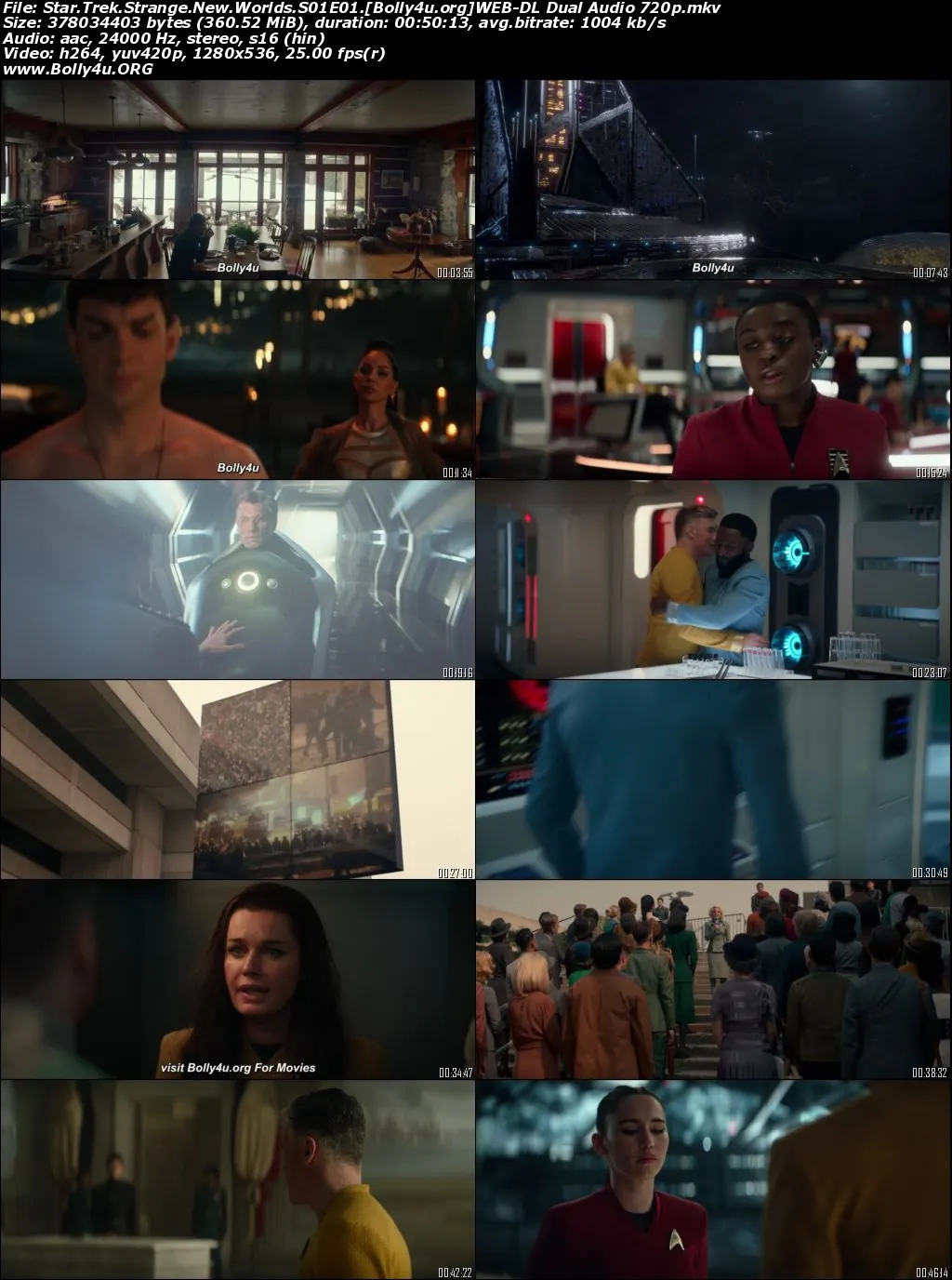 Star Trek Strange New Worlds 2022 Hindi Dual Audio S01 Complete Download