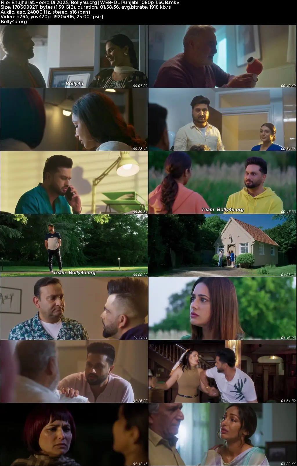 Bhujharat Heere Di 2023 WEB-DL Punjabi Full Movie Download 1080p  720p  480p