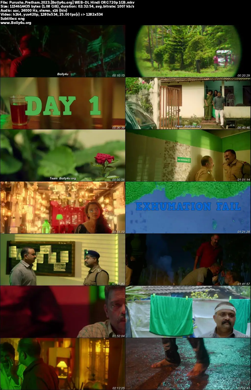 Purusha Pretham 2023 WEB-DL Hindi Dubbed ORG Full Movie Download 1080p  720p  480p