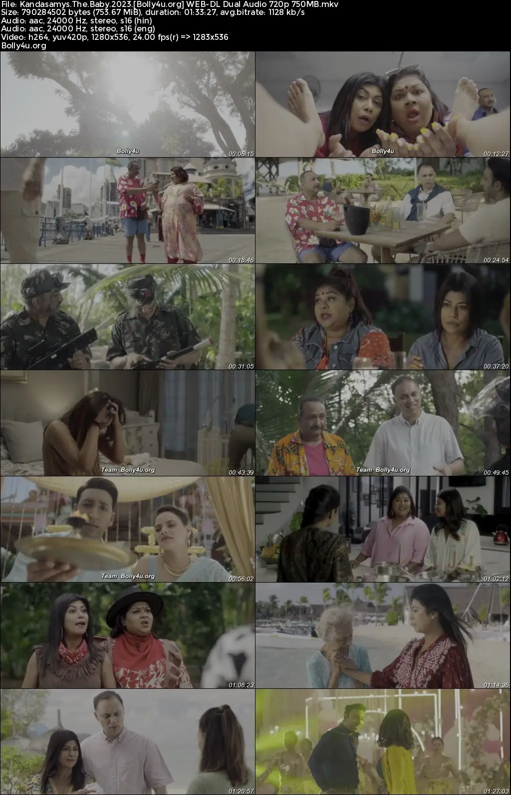 Kandasamys The Baby 2023 WEB-DL Hindi Dual Audio Full Movie Download 1080p  720p  480p