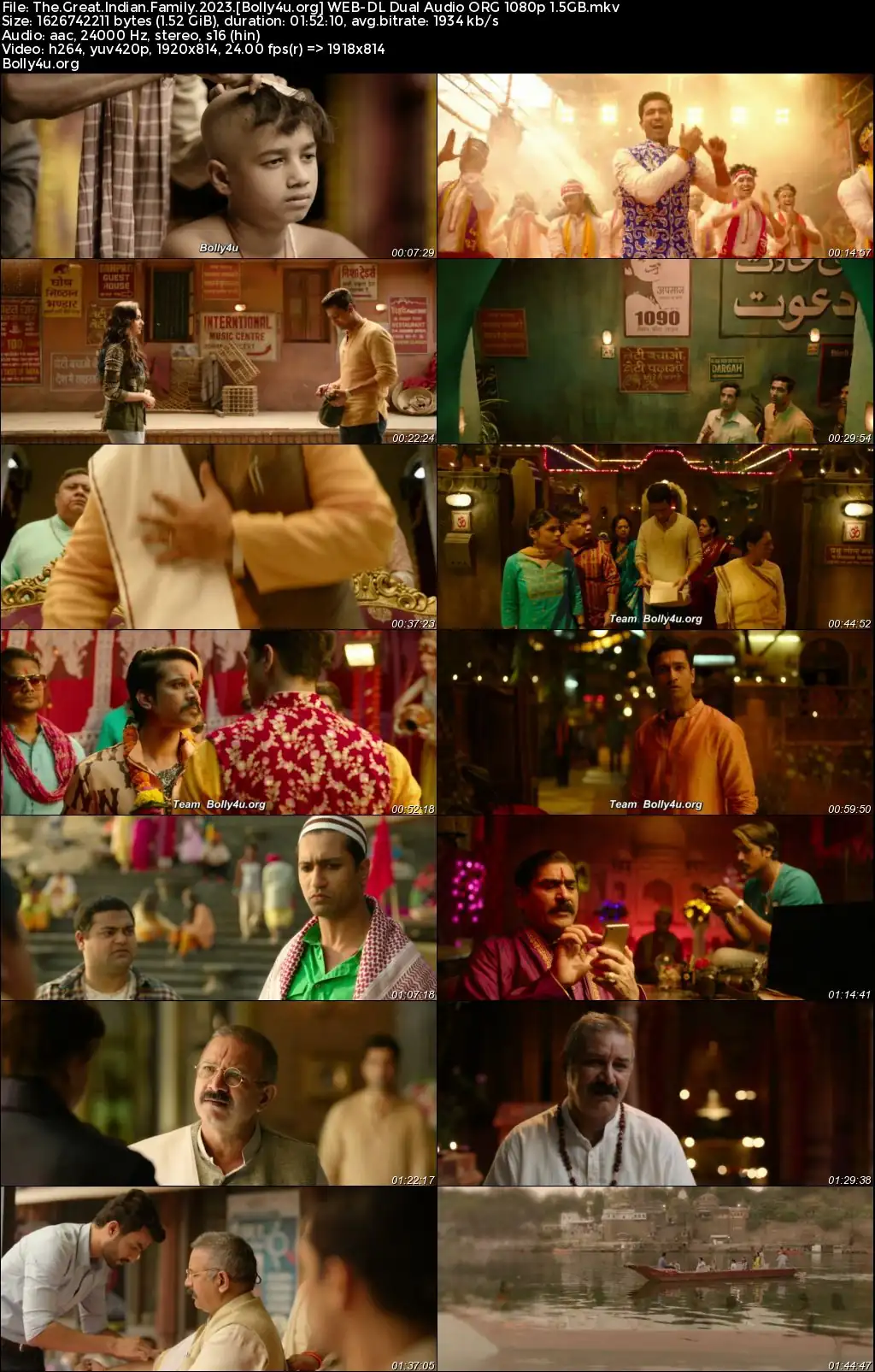 The Great Indian Family 2023 WEB-DL Hindi Full Movie Download 1080p  720p  480p