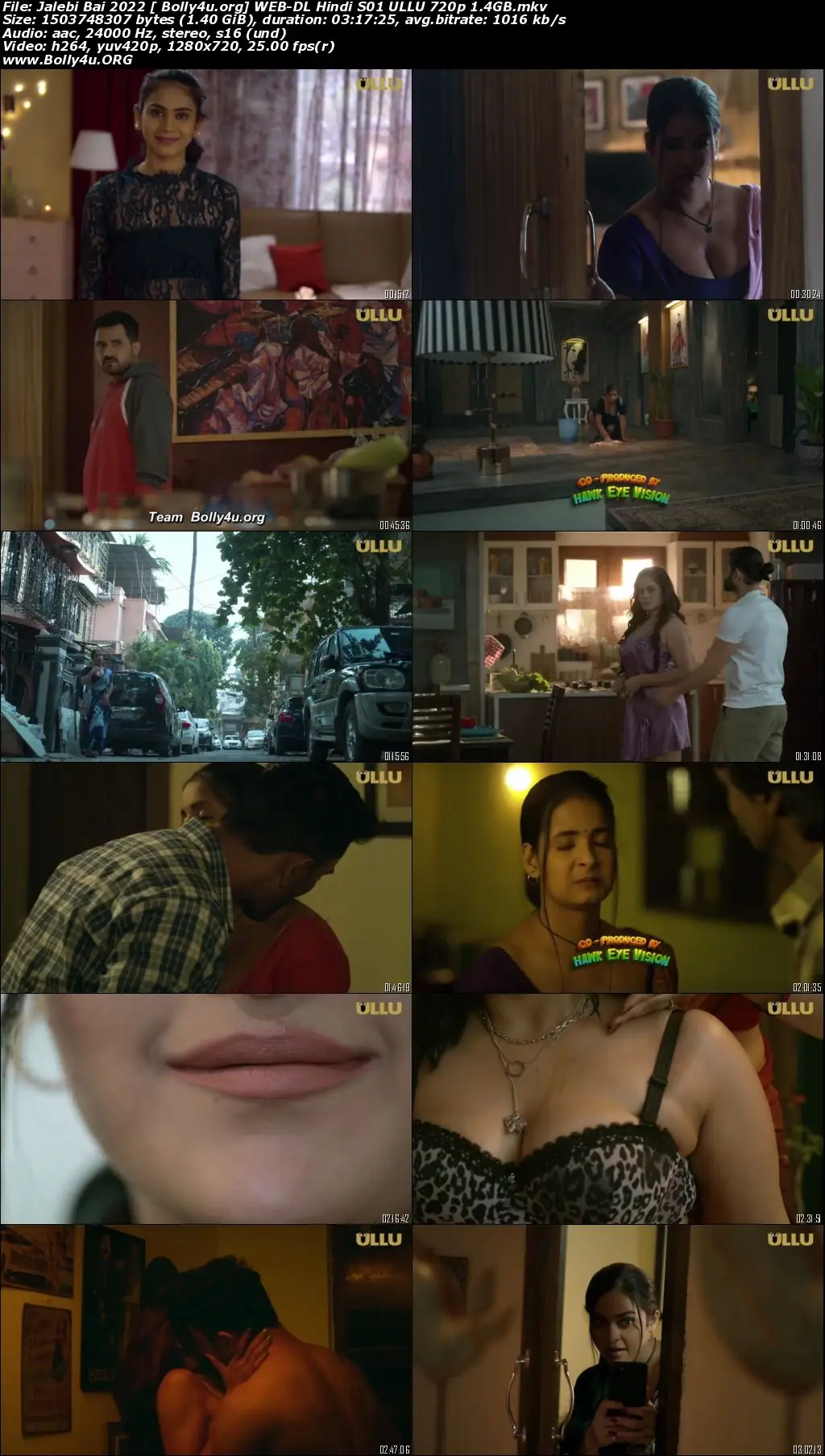 Jalebi Bai 2022 WEB-DL Hindi S01 ULLU 720p 480p Download