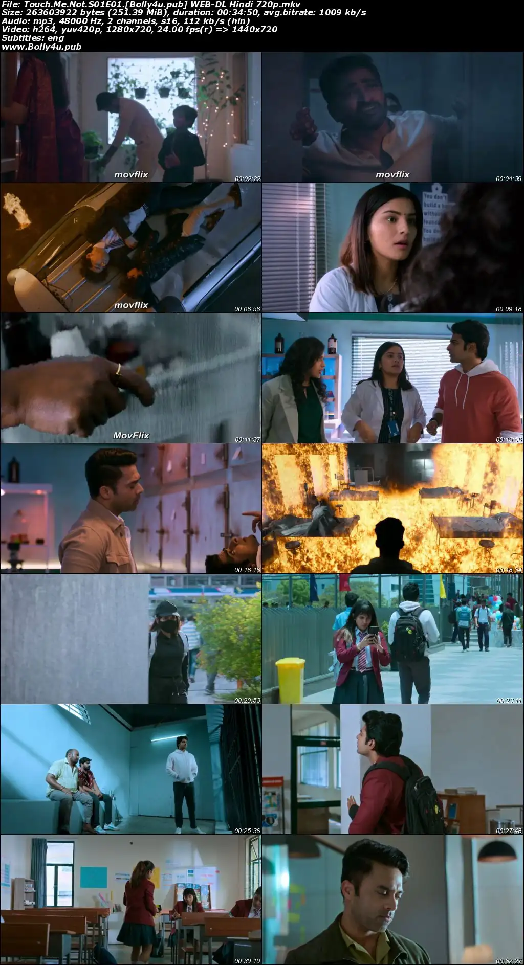 Touch Me Not 2025 WEB-DL Hindi S01 Complete Download 720p  480p