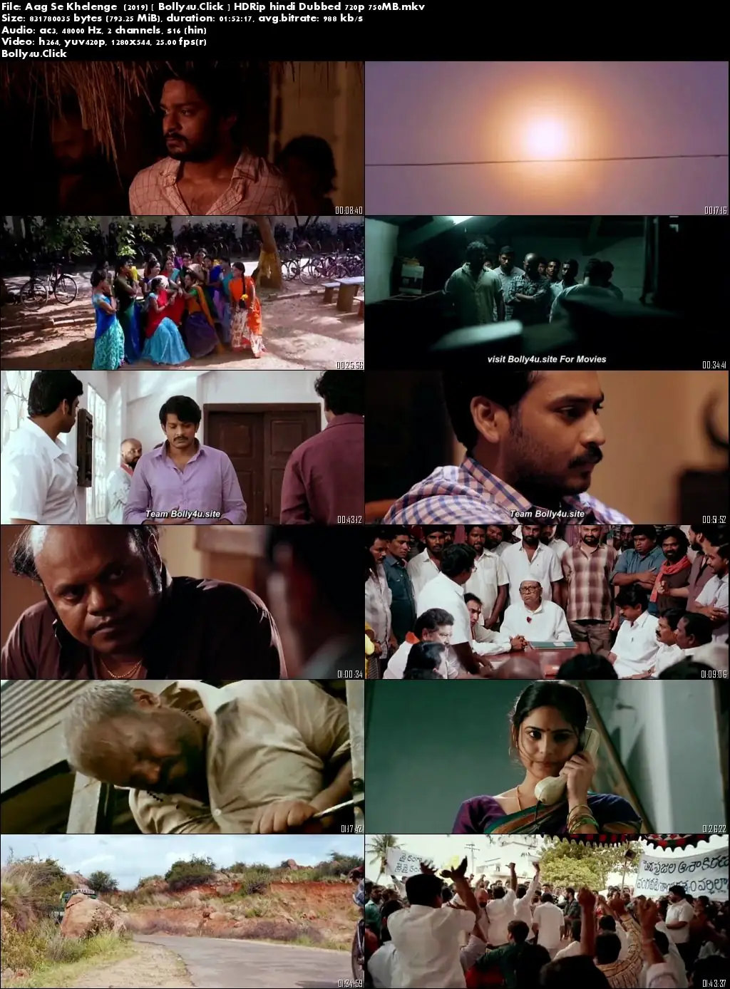 Aag Se Khelenge 2019 HDRip 300MB Hindi Dubbed 480p Download