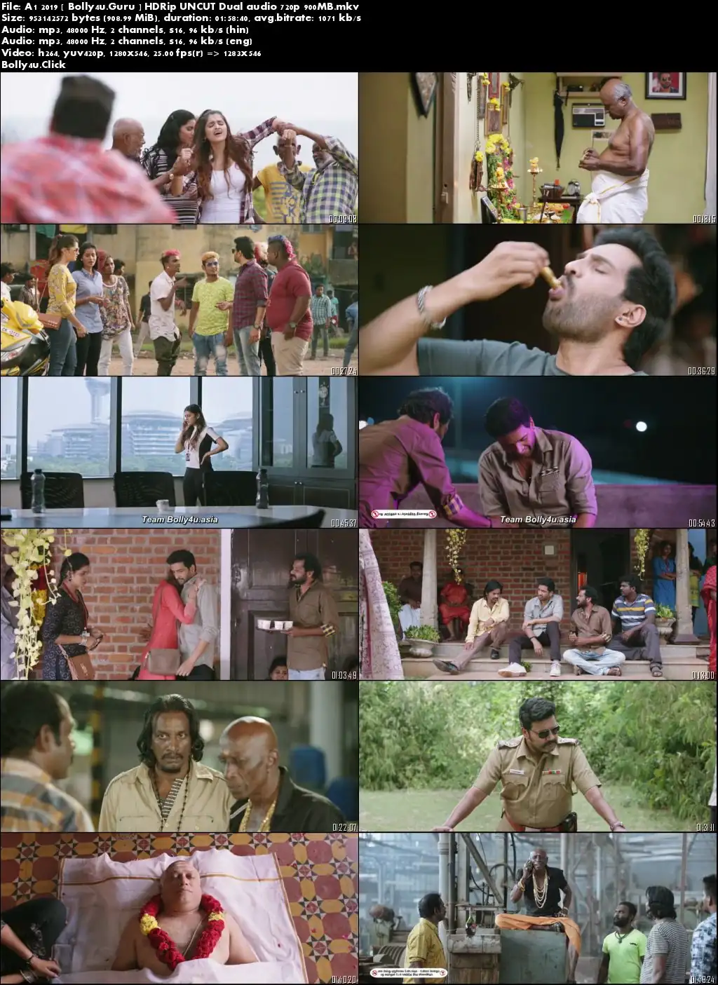 A1 Accused No 1 2019 HDRip 900MB UNCUT Hindi Dual Audio 720p Download