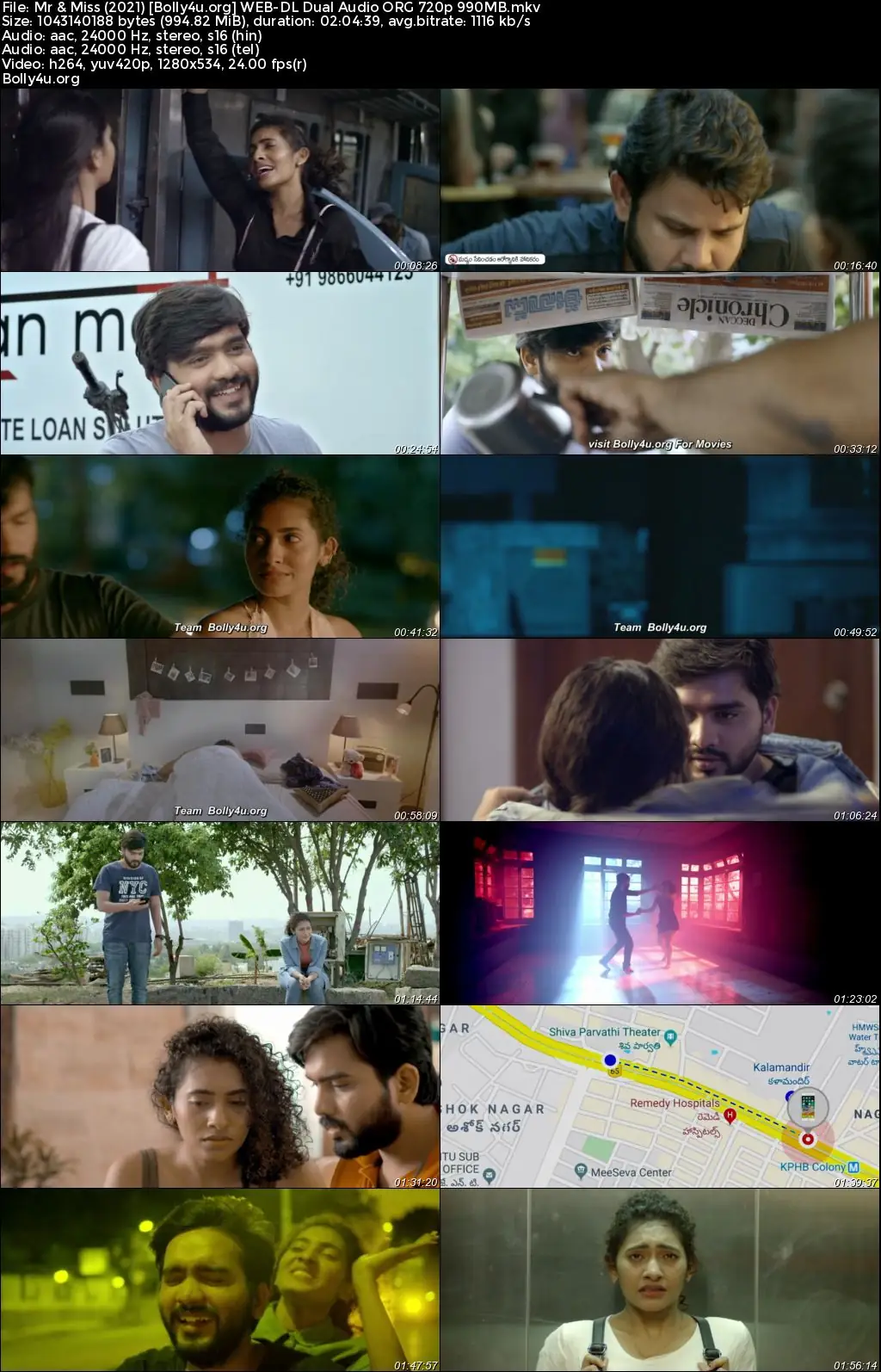 Mr & Miss 2021 WEB-DL UNCUT Hindi Dual Audio ORG Full Movie Download 1080p  720p  480p