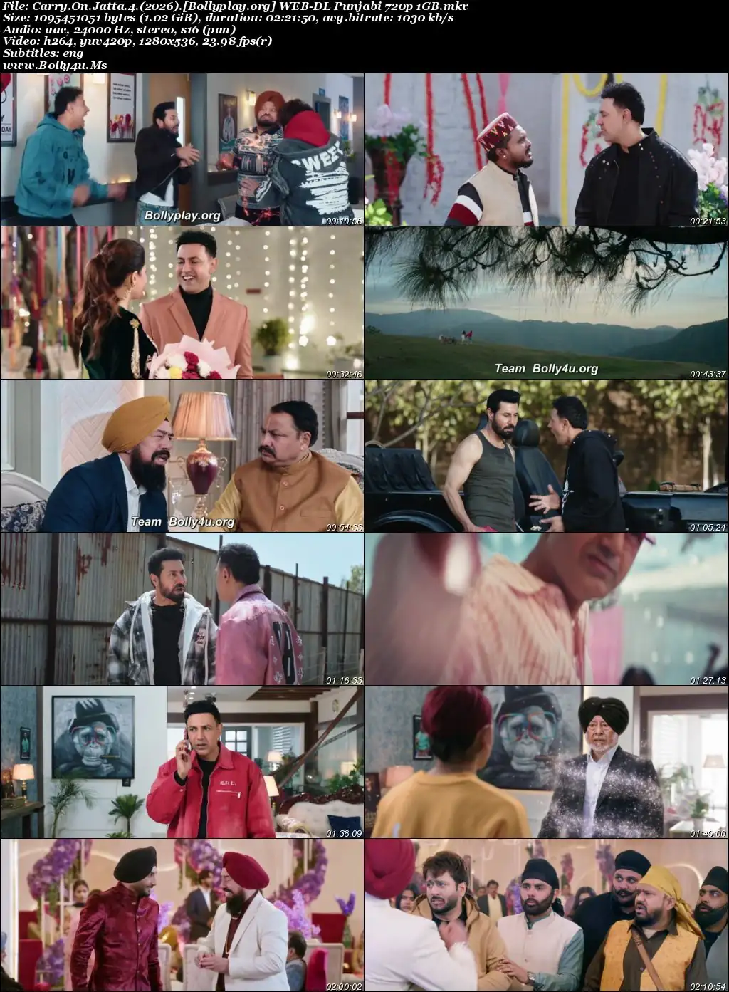 Carry on Jatta 4 2026 WEB-DL Punjabi Full Movie Download 1080p  720p  480p