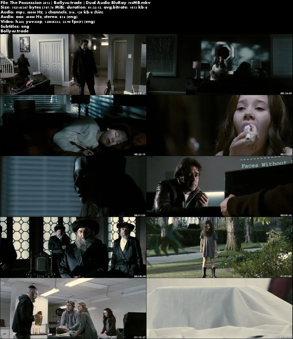 The Possession 2012 BluRay 300Mb Hindi Dual Audio 480p Download