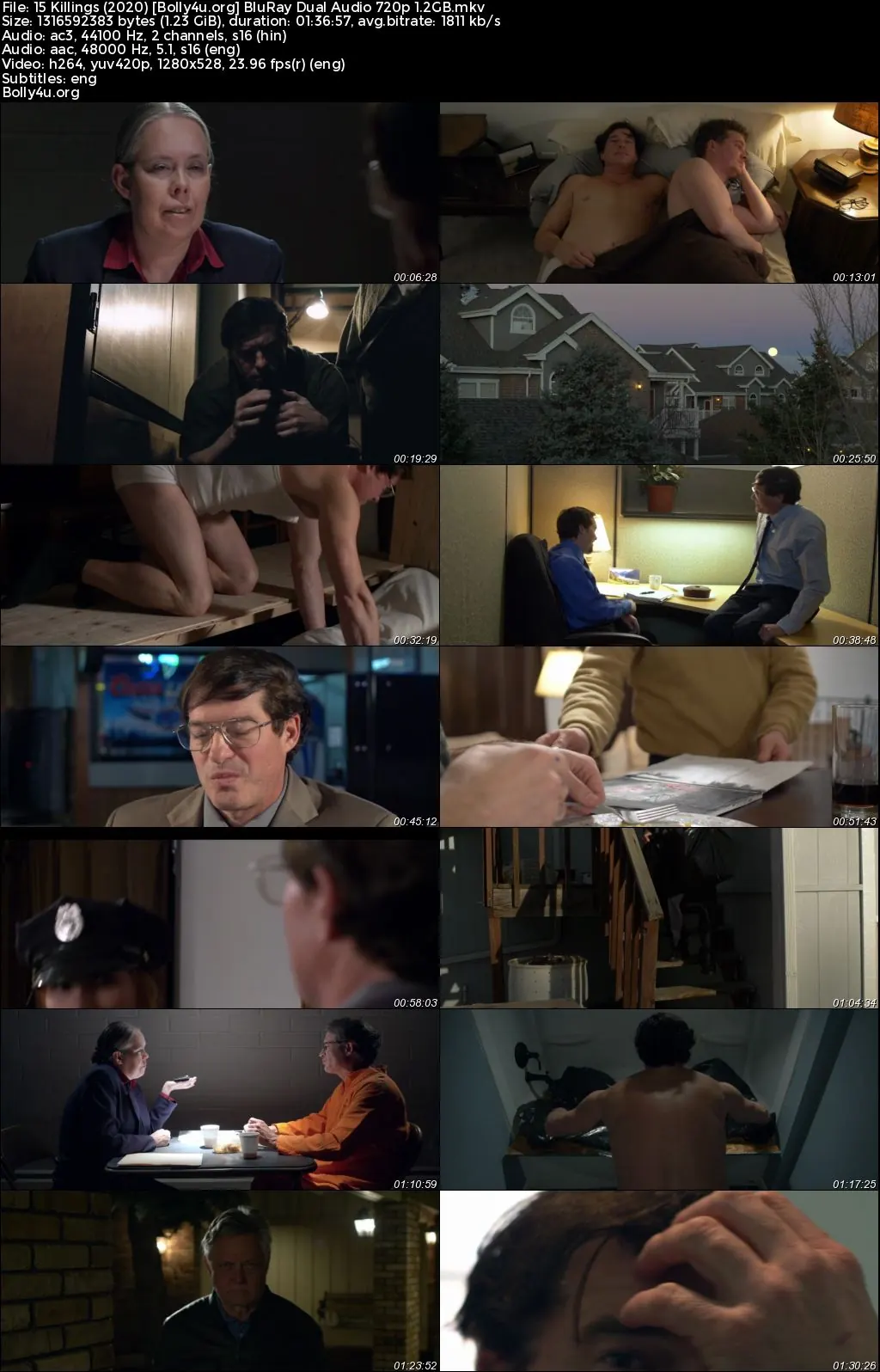 15 Killings 2020 BluRay Hindi Dual Audio Full Movie Download 720p  480p