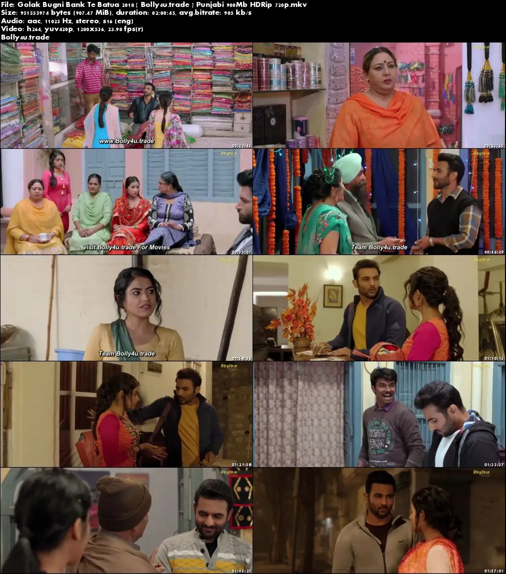 Golak Bugni Bank Te Batua 2018 HDRip 900Mb Punjabi 720p Download