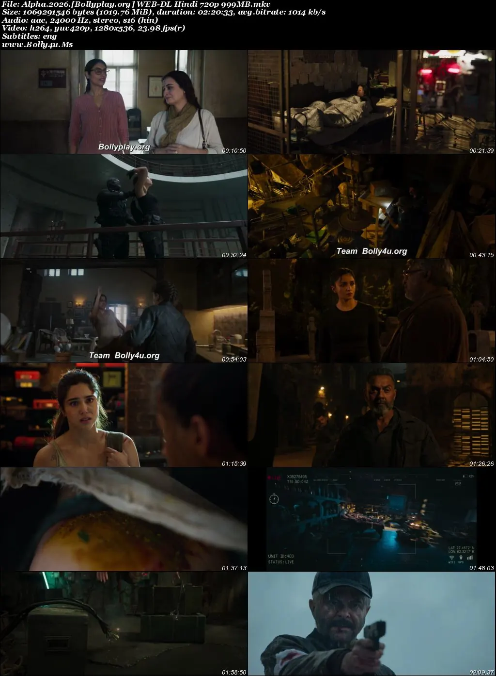 Alpha 2026 WEB-DL Hindi Full Movie Download 1080p  720p  480p