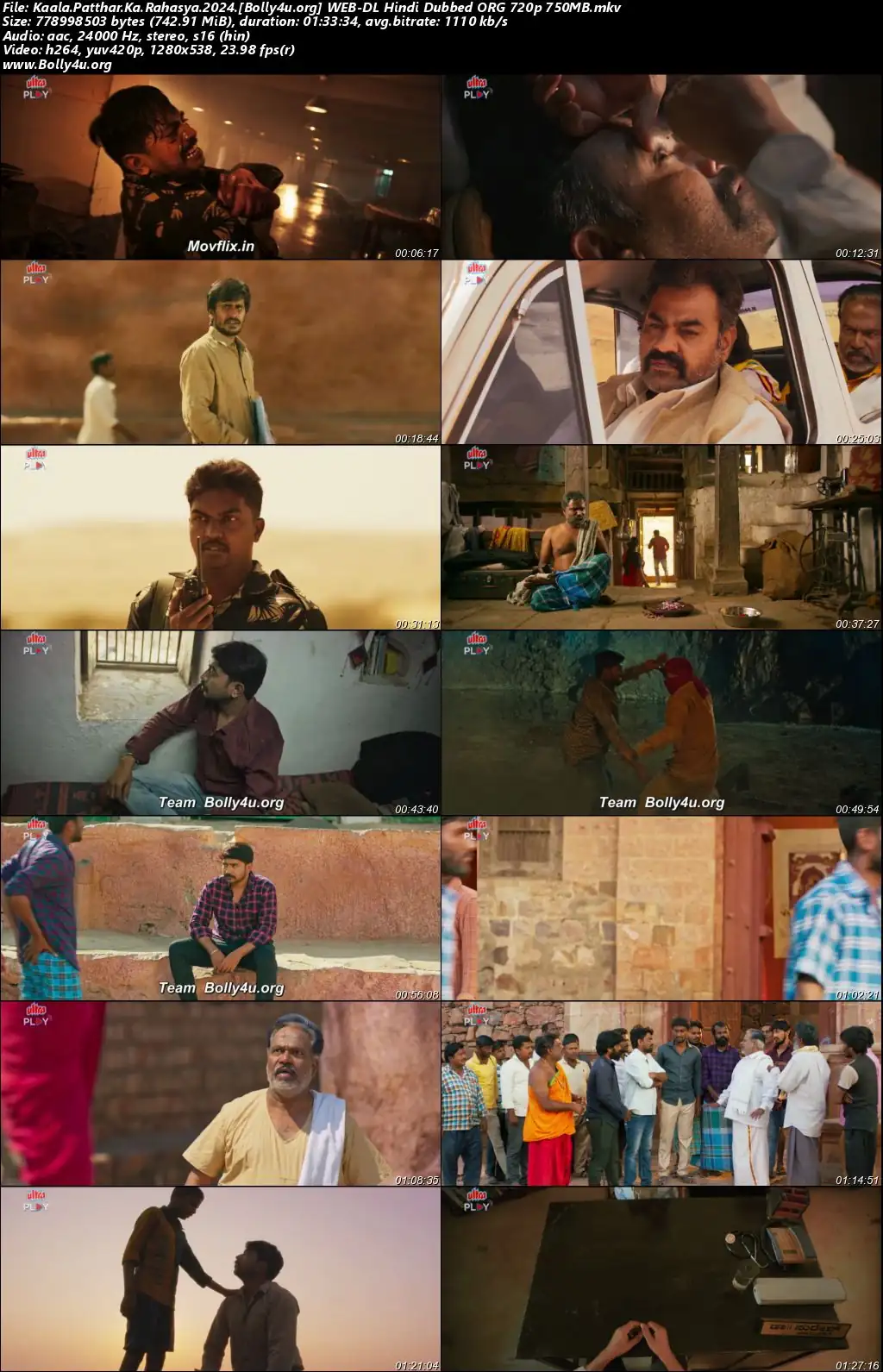 Kaala Patthar Ka Rahasya 2024 WEB-DL Hindi Dubbed ORG Full Movie Download 1080p  720p  480p
