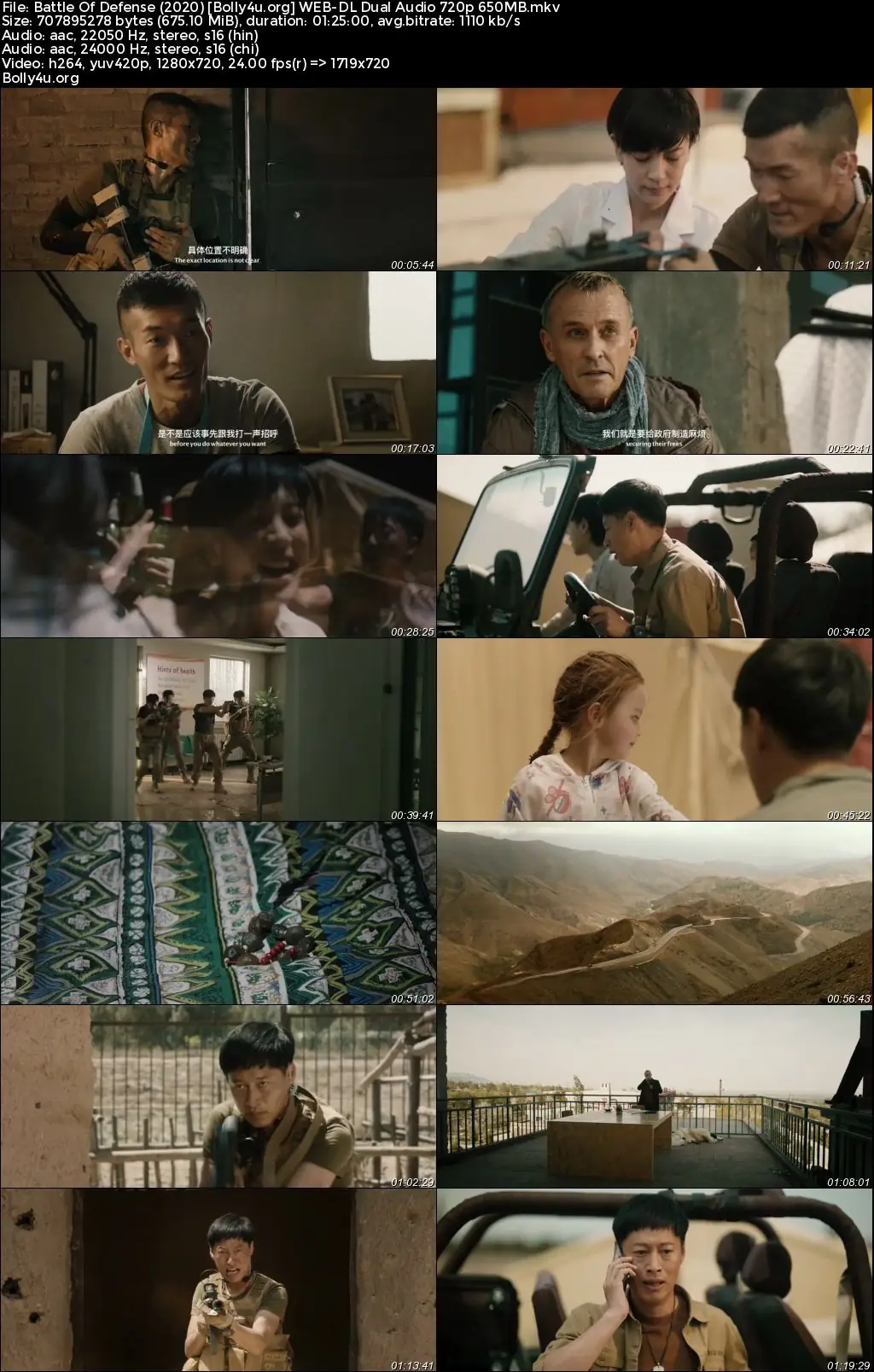 Battle Of Defense 2020 WEB-DL Hindi Dual Audio Full Movie Download 1080p  720p  480p